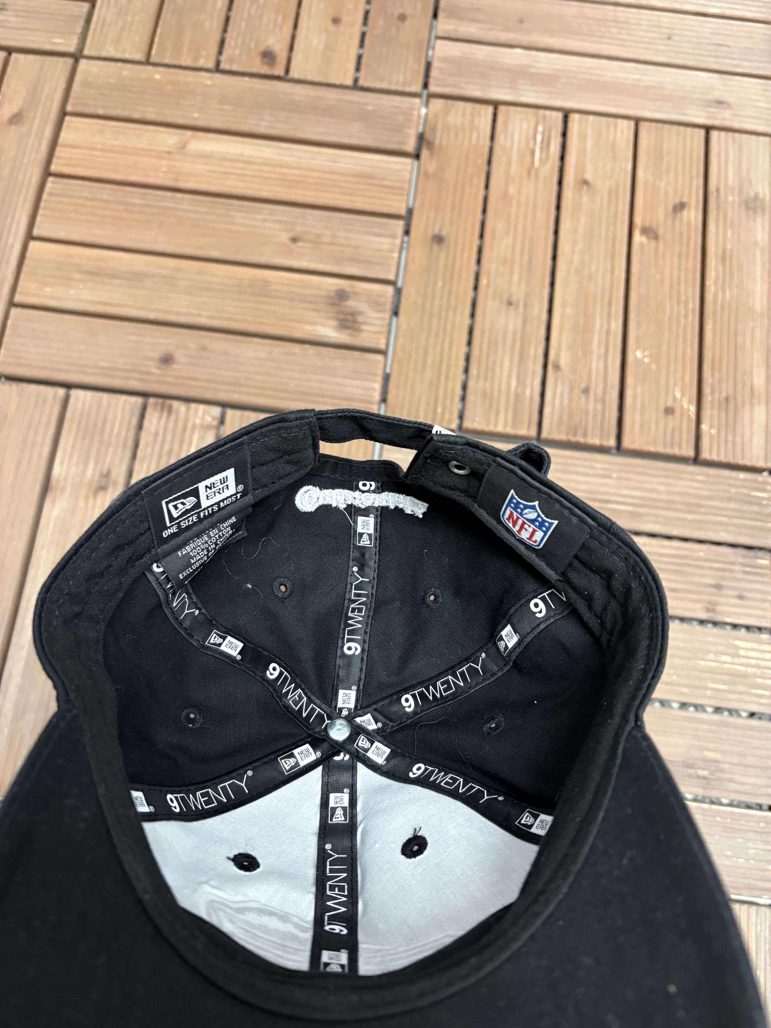 New Era Buffalo Bills Stitched Vintage Black Hat Cap Size ONE SIZE - 6 Thumbnail