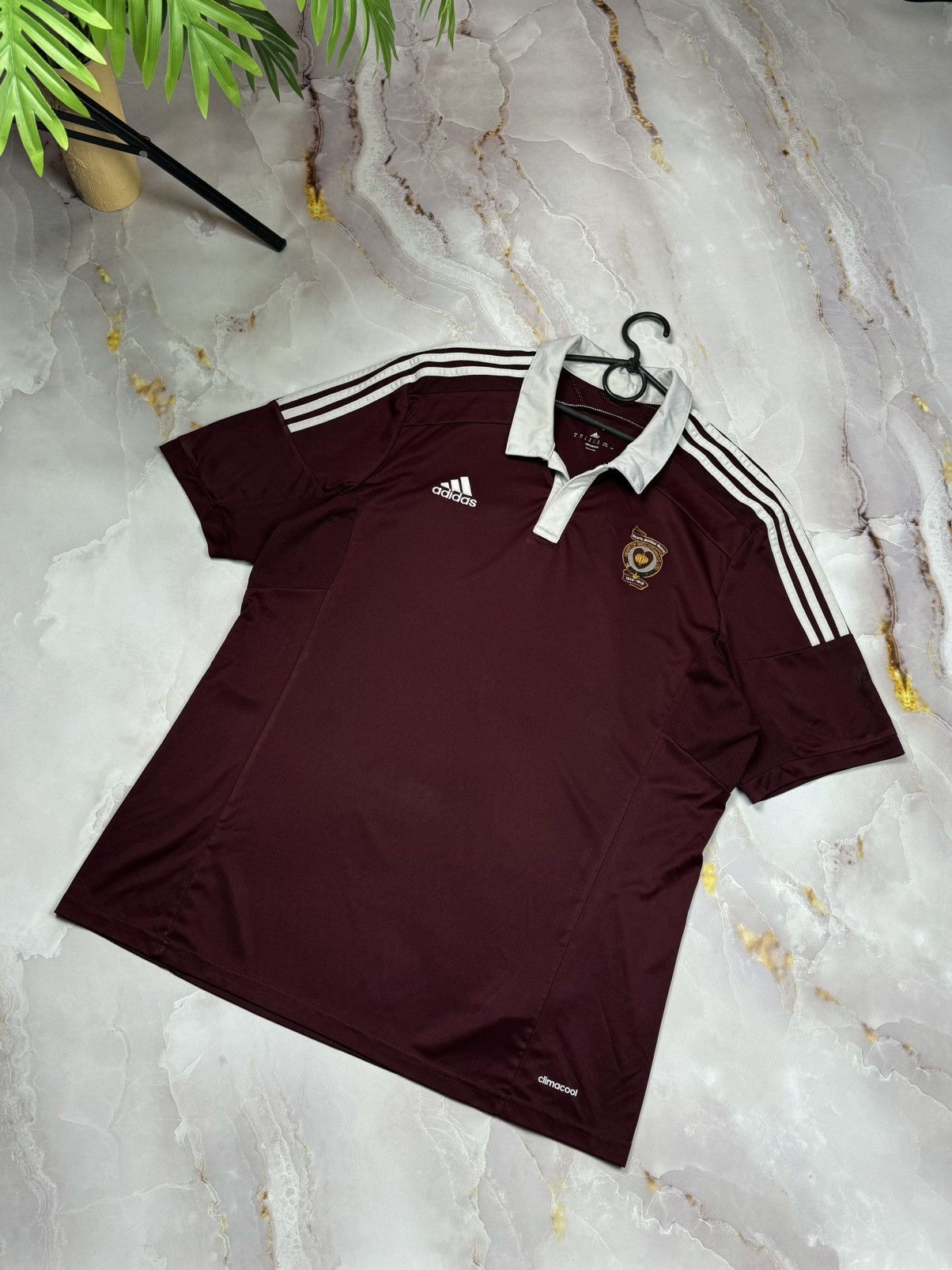 Adidas Adidas HEART OF MIDLOTHIAN 2014 2015 SHIRT SOCCER JERSEY Size US XL / EU 56 / 4 - 14 Thumbnail