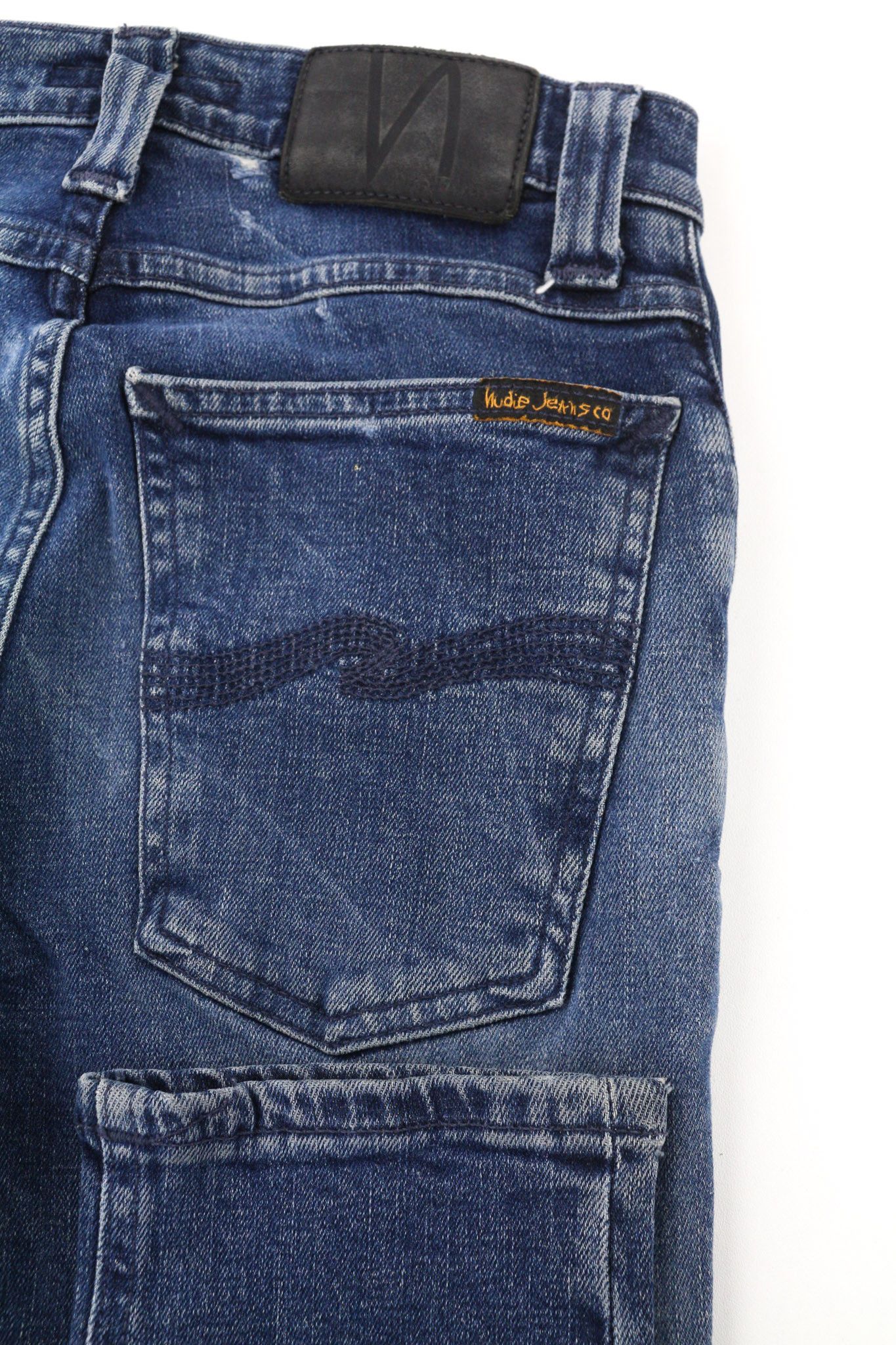 Nudie Jeans HIGH KAI W24/L30 Slim Blue Jeans 80625 Size US 29 - 5 Thumbnail