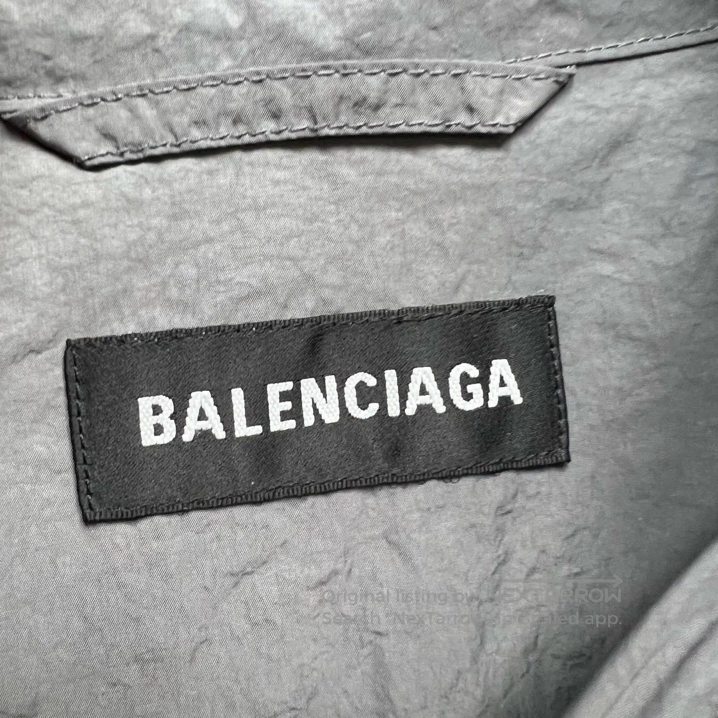 Balenciaga Balenciaga Colorblock Logo Nylon Jacket. Size US M / EU 48-50 / 2 - 3 Thumbnail