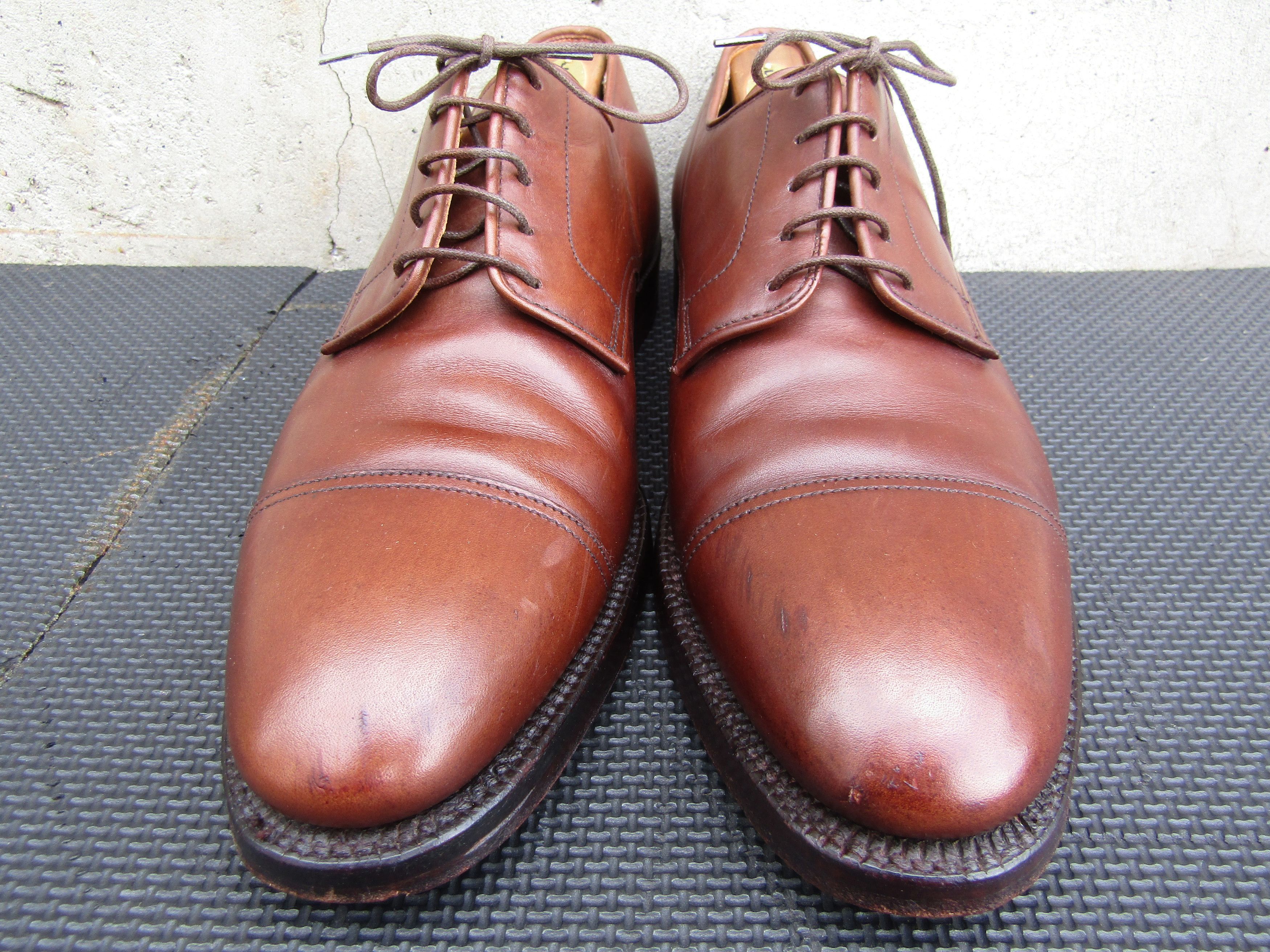 Crockett & Jones Crockett & Jones BRADFORD Brown Cap Toe Blucher Size US 8 / EU 41 - 5 Thumbnail