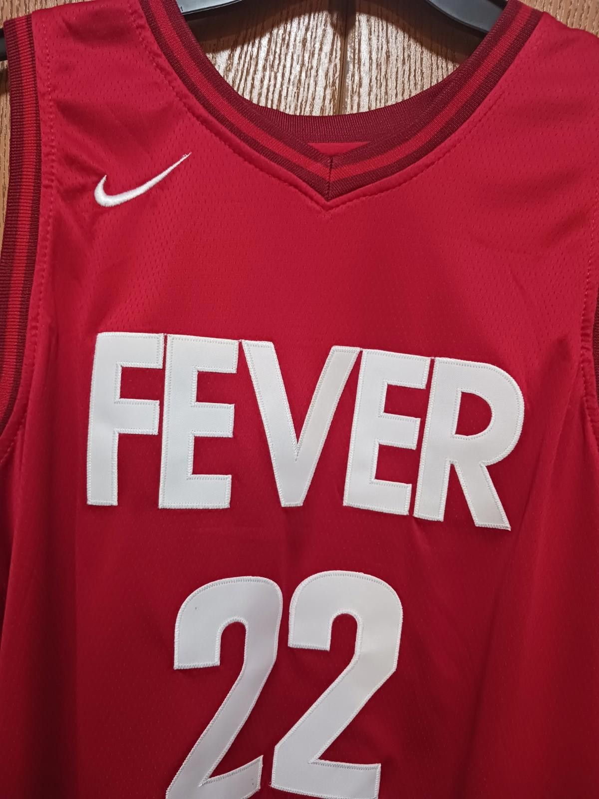 Nike Caitlin Clark (Nike)-(Fever)-(Jersey)-(Red)-(Size-48)-$65 Size US M / EU 48-50 / 2 - 7 Thumbnail