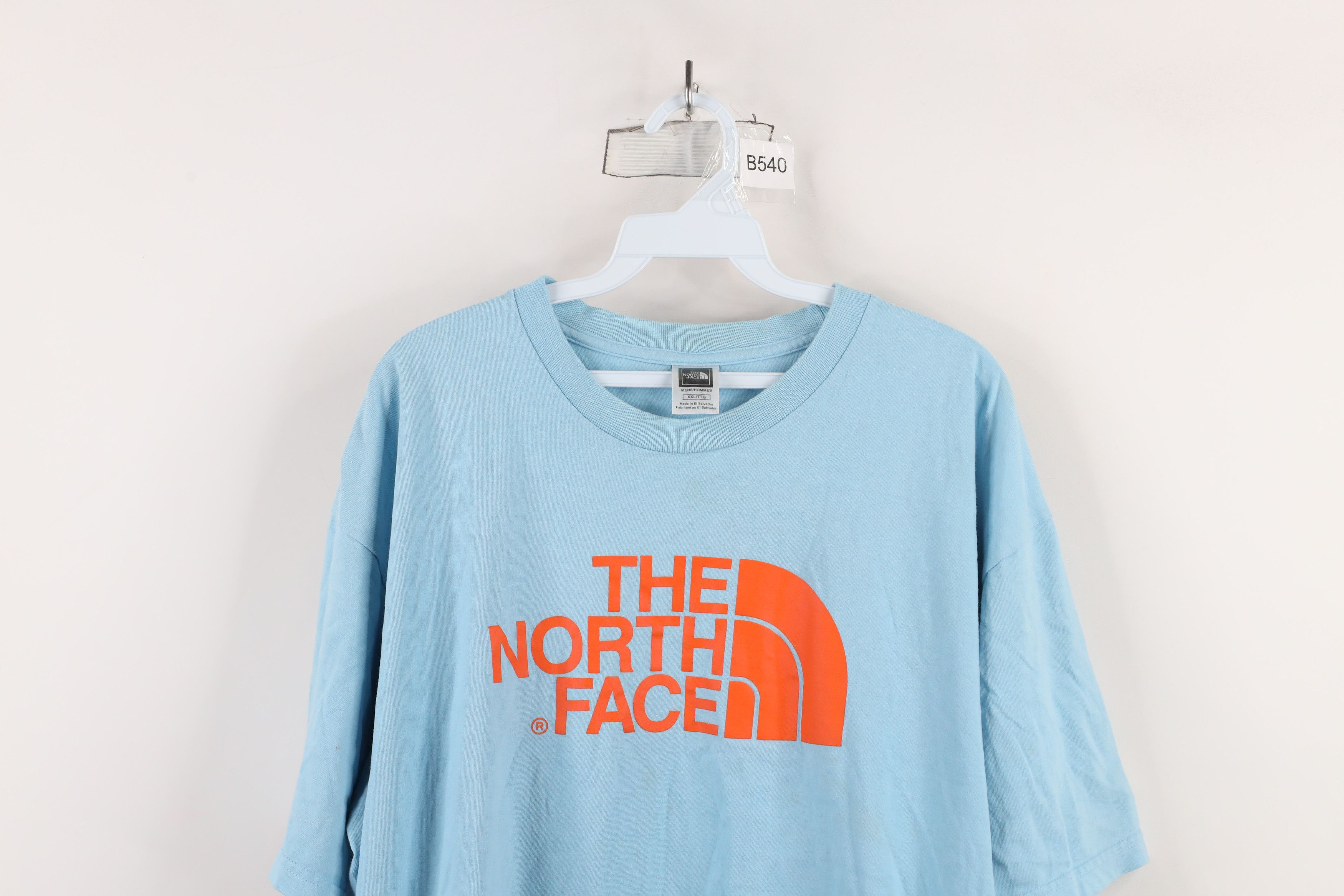The North Face × Vintage Vintage Y2K The North Face Spell Out Big Logo T-Shirt Size US XXL / EU 58 / 5 - 2 Thumbnail