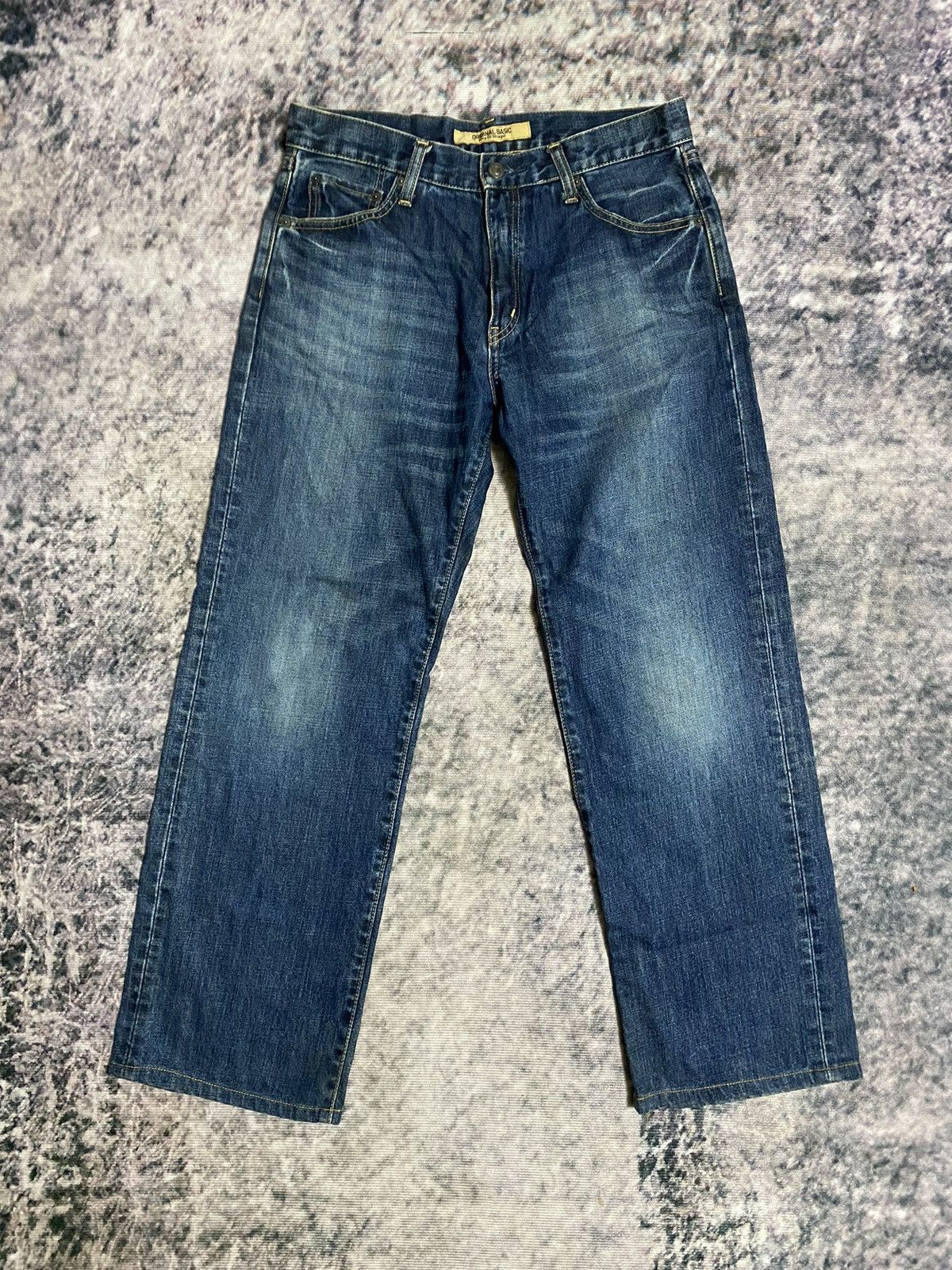 Japanese Brand × Uniqlo × Vintage Uniqlo Jeans S-003 Size US 30 / EU 46 - 1 Thumbnail