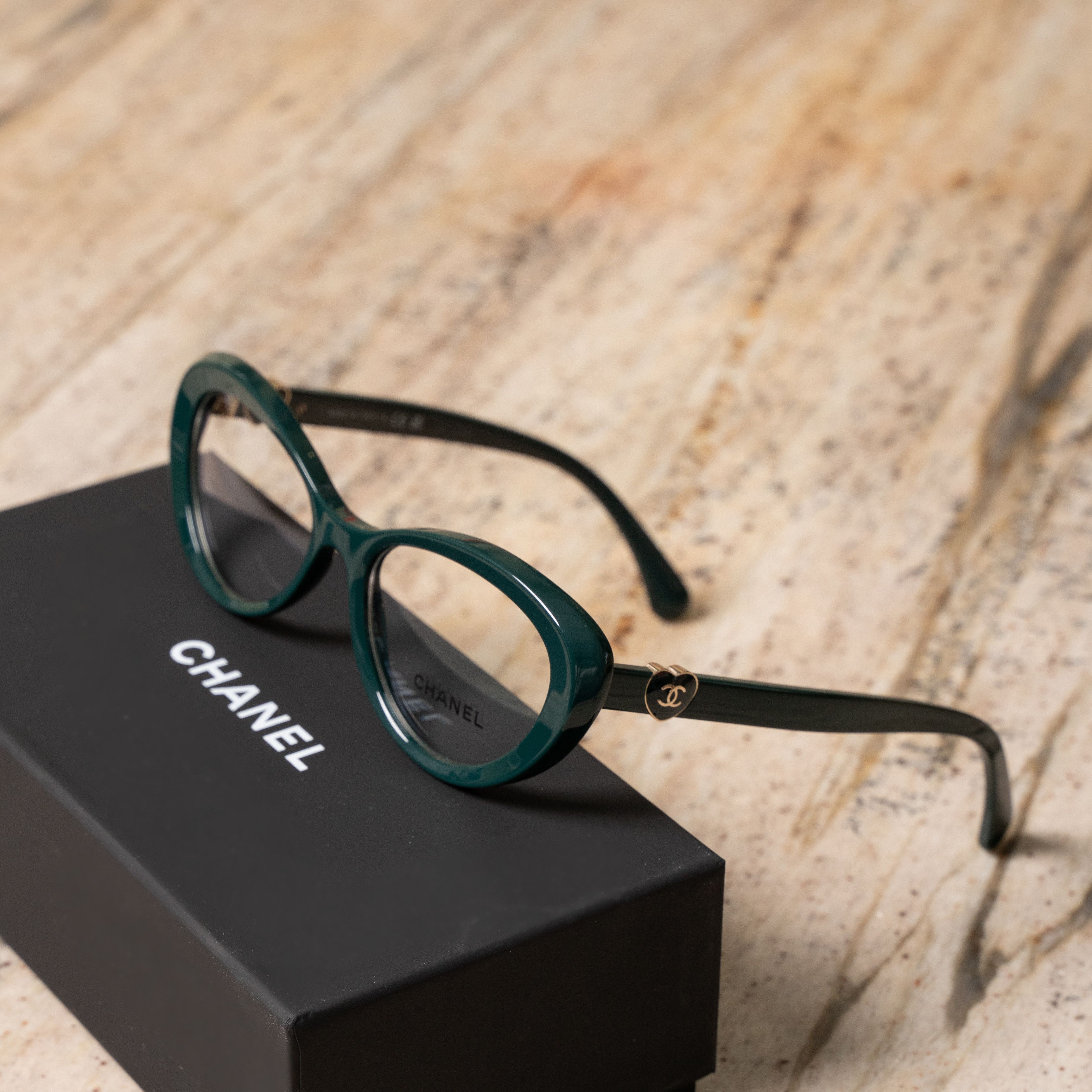 Chanel CHANEL 0CH3466 1459 Sunglasses GREEN Size ONE SIZE - 1 Thumbnail