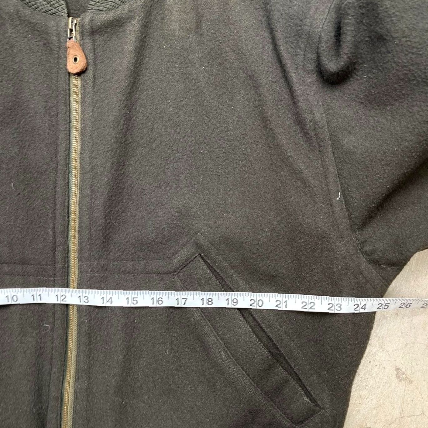 Vintage VINTAGE Timepieces Wool Bomber Jacket 90s Green Mens Large L Jacket Zip Wool 90s Mens Timepieces Green Bomber Jacket Size US L / EU 52-54 / 3 - 4 Thumbnail
