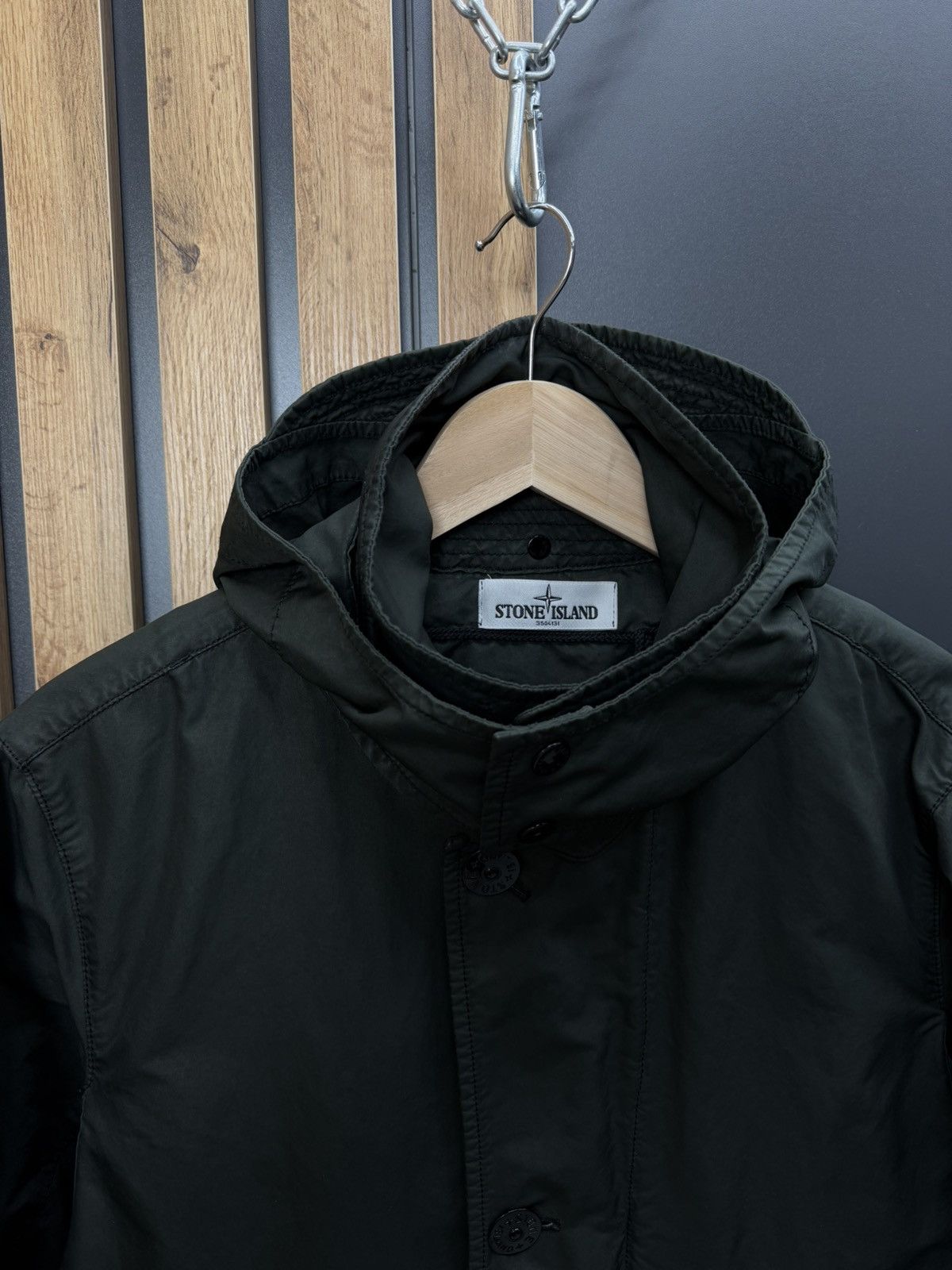 Stone Island Stone Island David-TC Parka Jacket Dark Green Size L Size US L / EU 52-54 / 3 - 5 Thumbnail