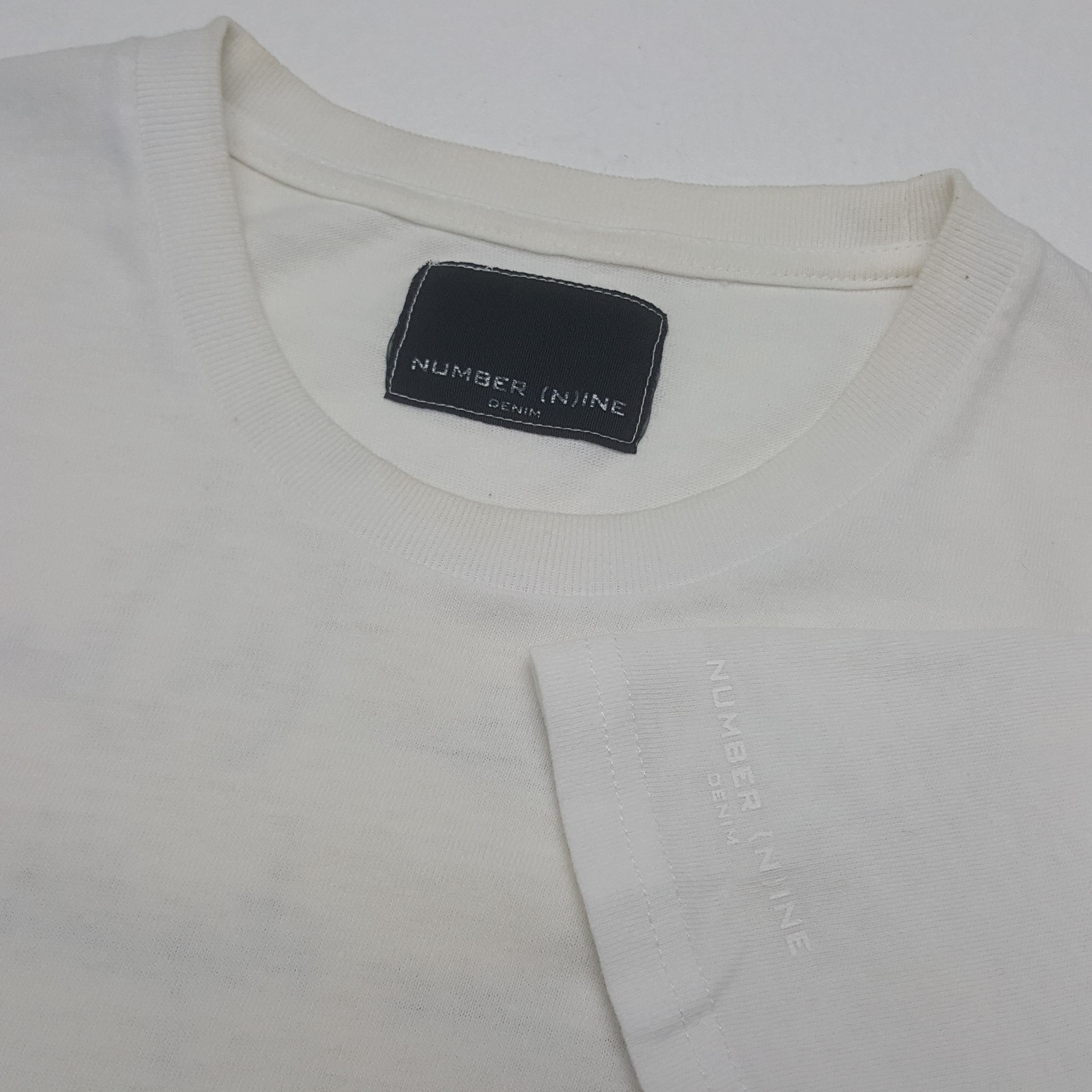 Number (N)ine Vintage Number Nine Japanese Brand Tshirt C312N40 Size US M / EU 48-50 / 2 - 5 Thumbnail
