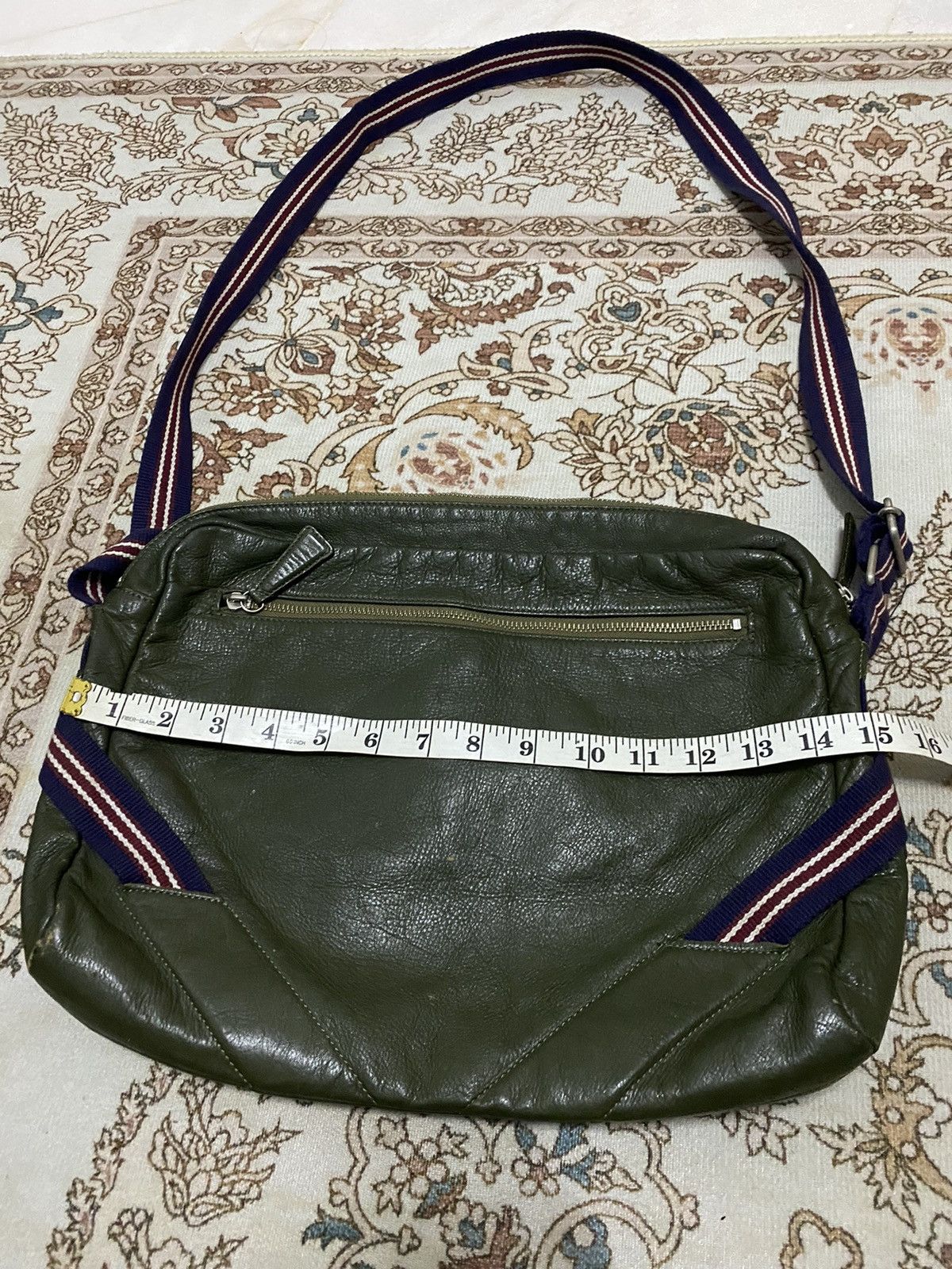 Jean Paul Gaultier Vintage Jean paul gaultier Leather patina Sling bag Size ONE SIZE - 9 Thumbnail