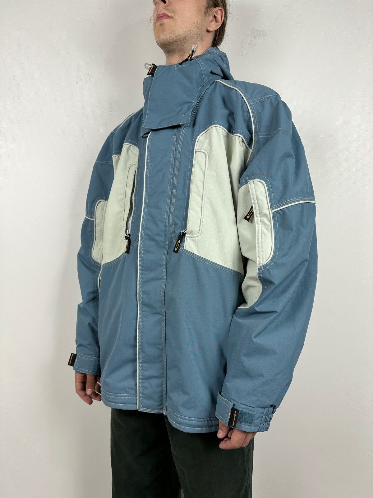 Oakley 00s Vintage Oakley Software 2 in 1 Gorpcore Technical Jacket Size US XL / EU 56 / 4 - 3 Thumbnail