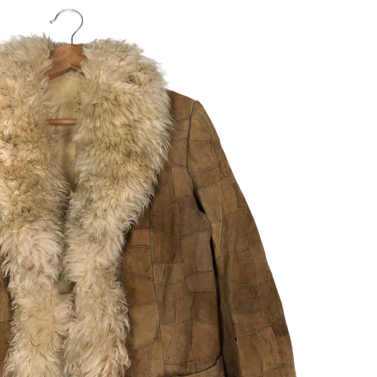 Japanese Brand 🔥Vintage Mink Fur Blanket Shearling Leather Jacket Kapital Size US M / EU 48-50 / 2 - 6 Thumbnail