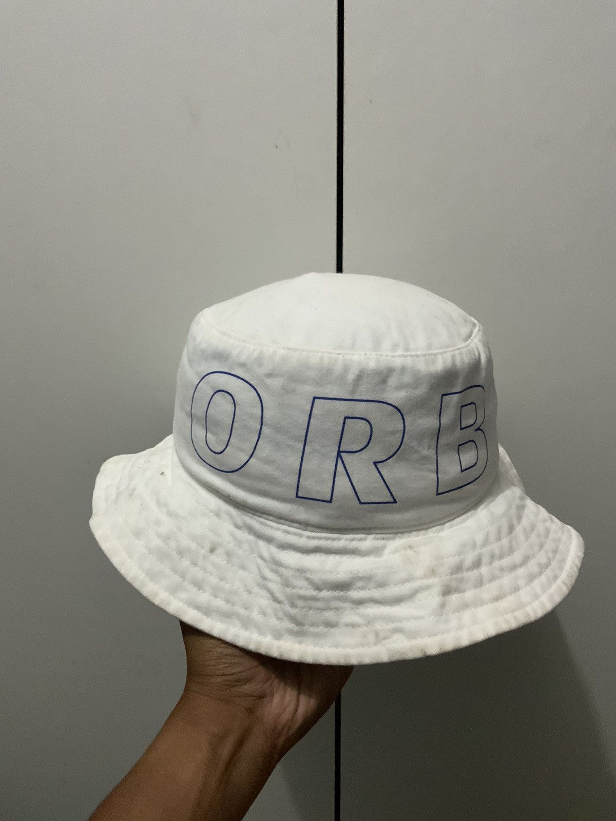 Hat Club Absorb Spellout White Bucket Hat Size ONE SIZE - 4 Thumbnail