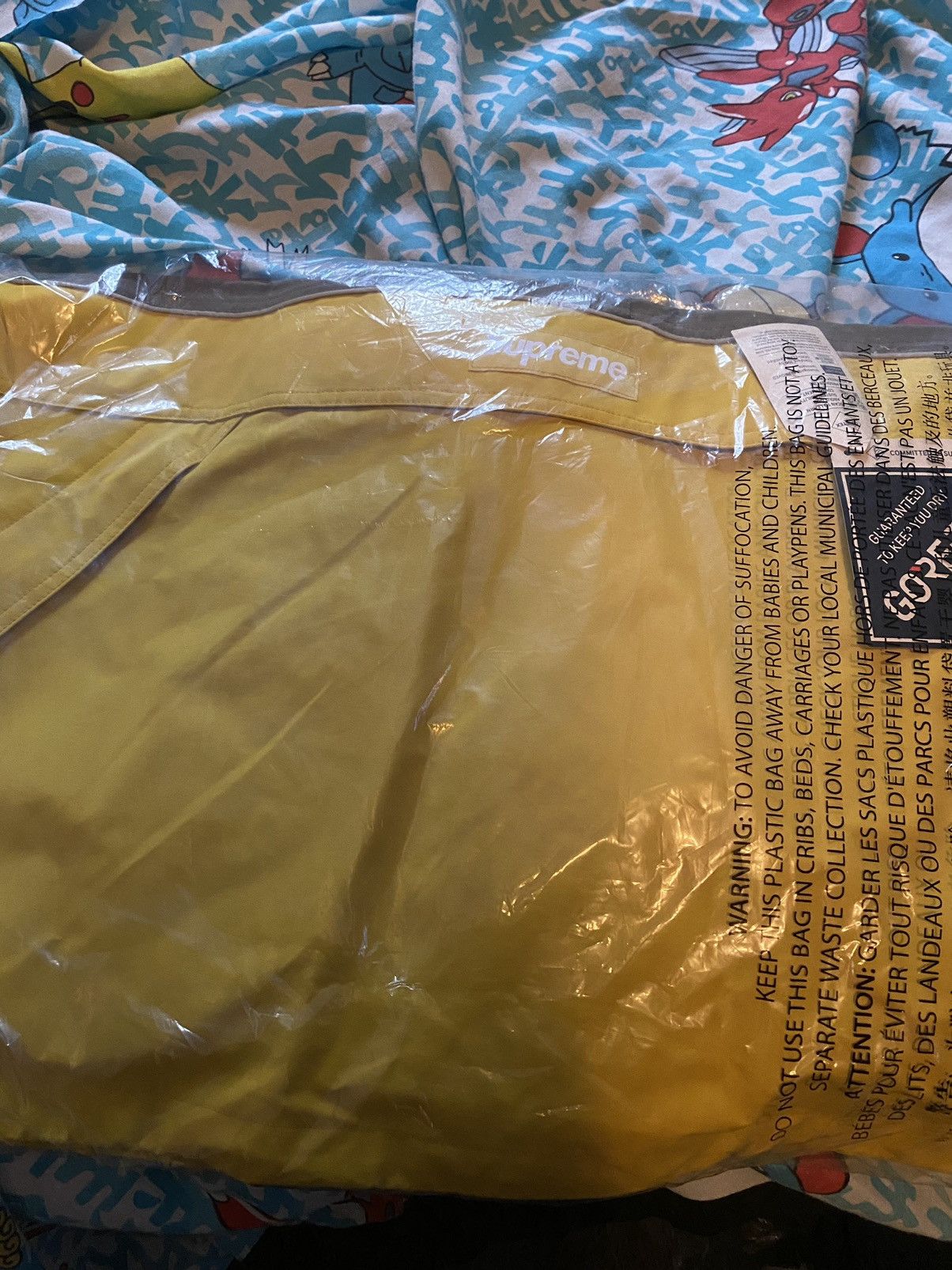 Goretex × Supreme Supreme Gore-Tex Anorak Yellow Size Large Size US L / EU 52-54 / 3 - 5 Thumbnail