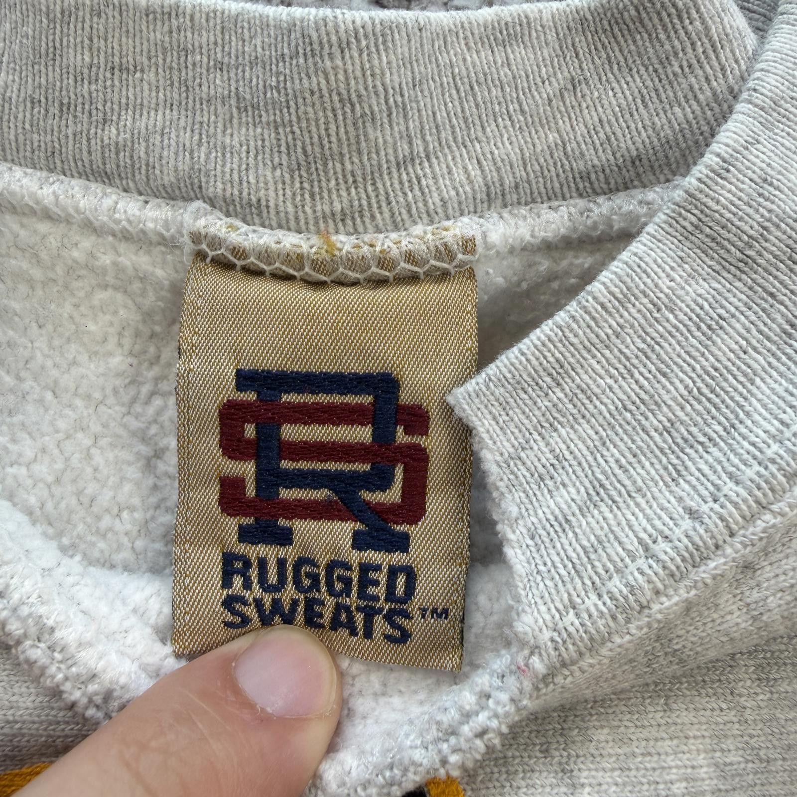 Other Vintage 90s Army Football Crewneck Sweatshirt Rugged Sweats Size US L / EU 52-54 / 3 - 4 Thumbnail