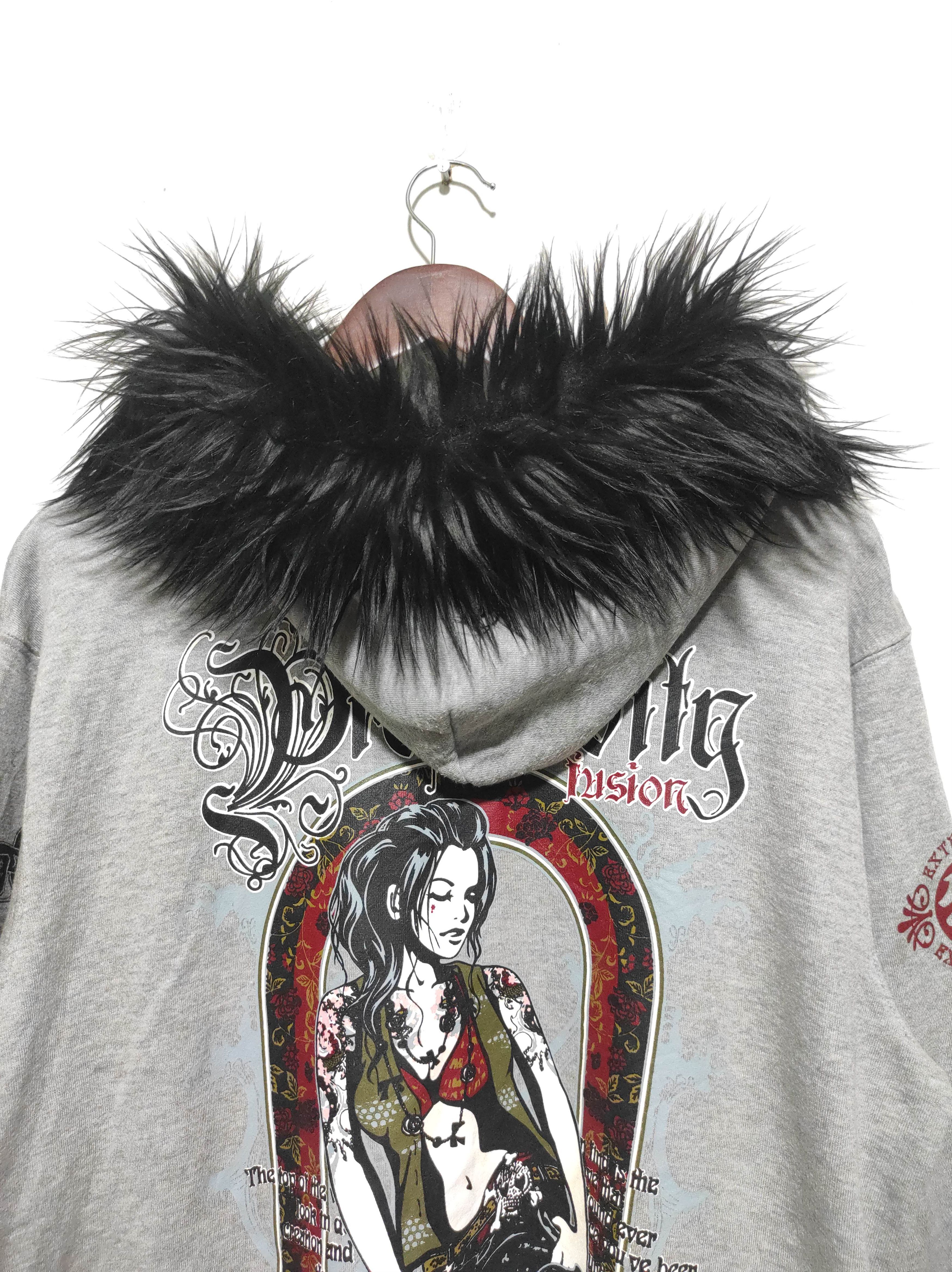 If Six Was Nine Profundity Fusion Modern Harmony Big Zipper Fur Hoodie Size US L / EU 52-54 / 3 - 19 Thumbnail