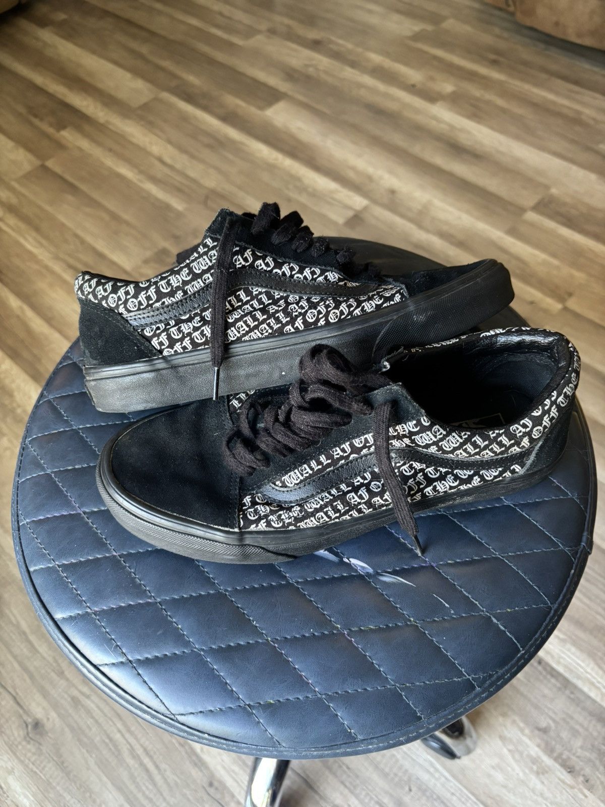 Vans Rare Vans Off The Wall Black Sneakers Size US 9 / EU 42 - 1 Thumbnail