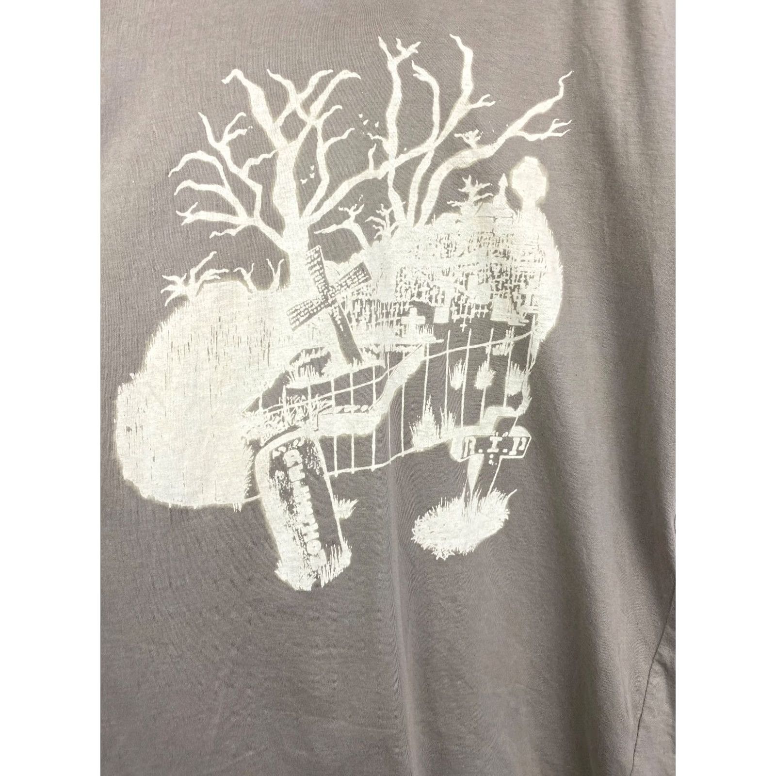 Vintage Avante Garde Handmade 20151735 Religion Till I Die T-Shirt M Beige Men VINTAGE? Size US M / EU 48-50 / 2 - 4 Thumbnail