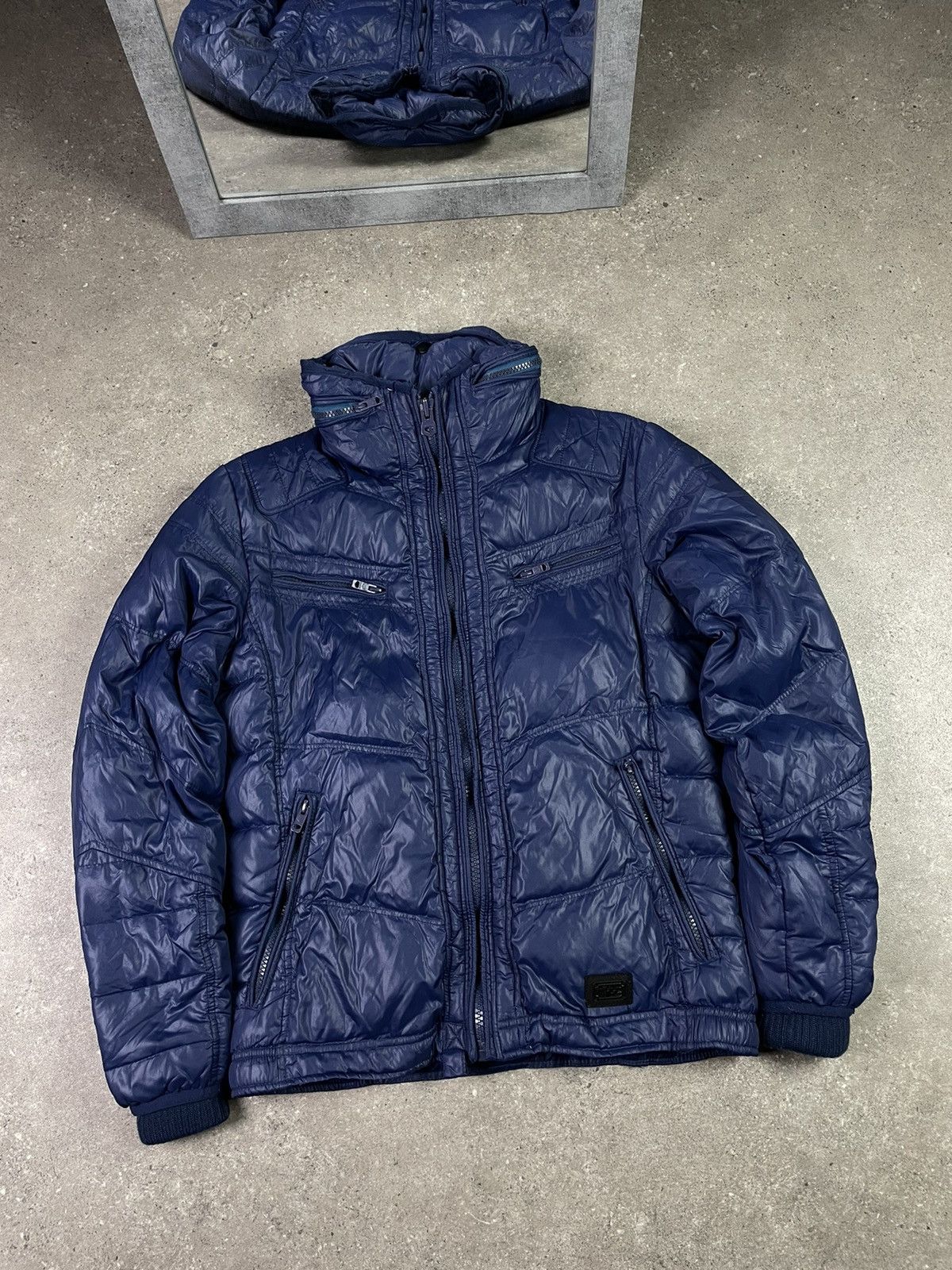 vintage diesel archives y2k down jacket