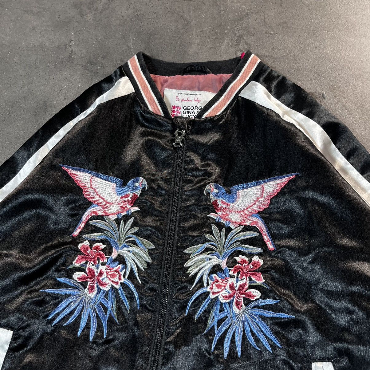 Japanese Brand George Gina Lucy Vintage GGL Kipling Zip Bomber Jacket Bag Size US S / EU 44-46 / 1 - 7 Thumbnail