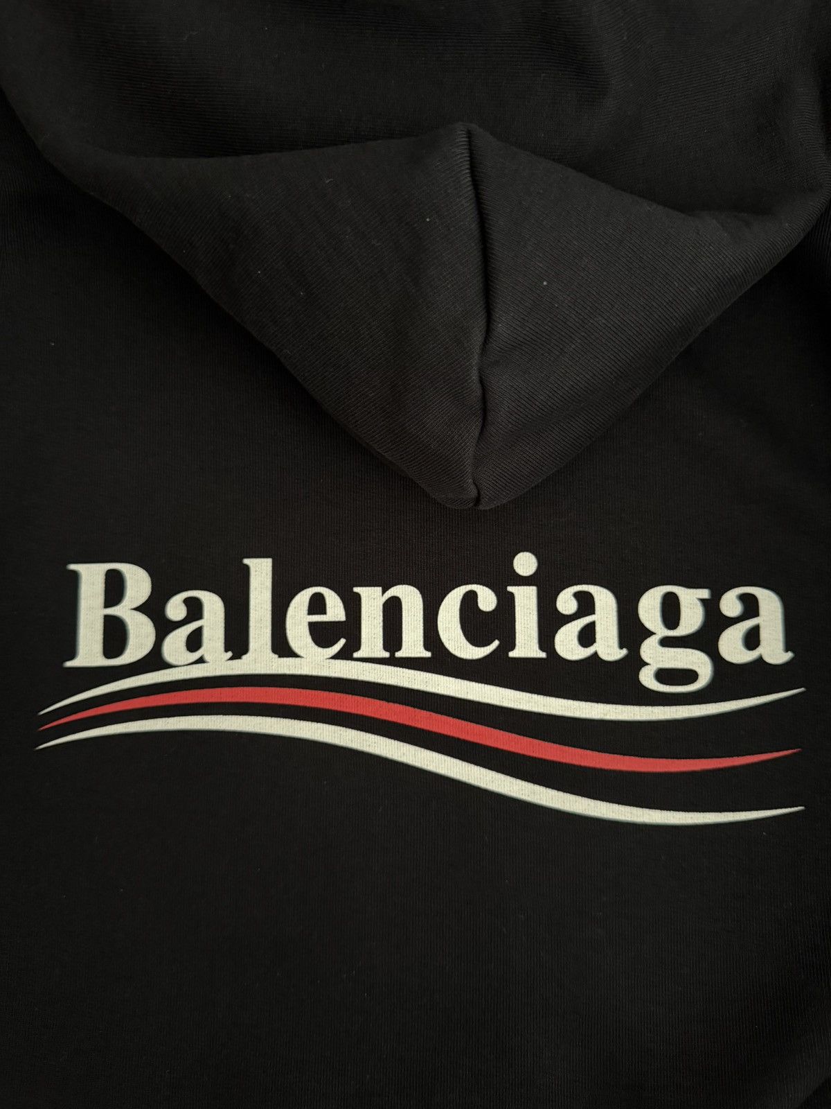 Balenciaga Balenciaga logo hoodie in black Size US L / EU 52-54 / 3 - 8 Thumbnail