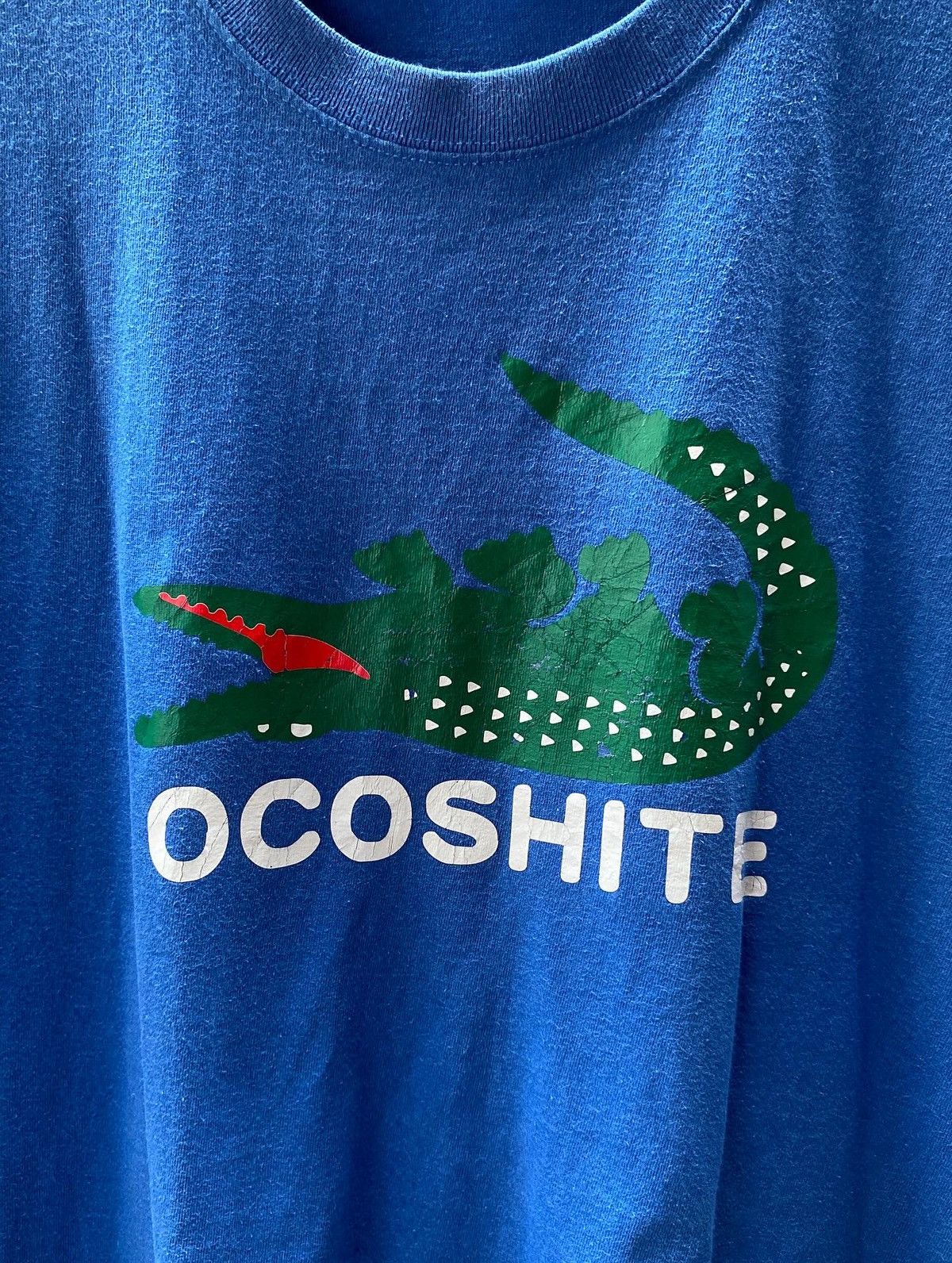 Japanese Brand Parody 'Ocoshite' Okinawa TG-ERA Heavy Weight tee Size US L / EU 52-54 / 3 - 3 Thumbnail