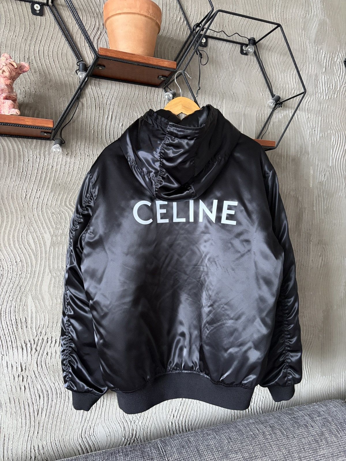 Celine Celine Hooded Bomber Jacket Size US M / EU 48-50 / 2 - 1 Thumbnail
