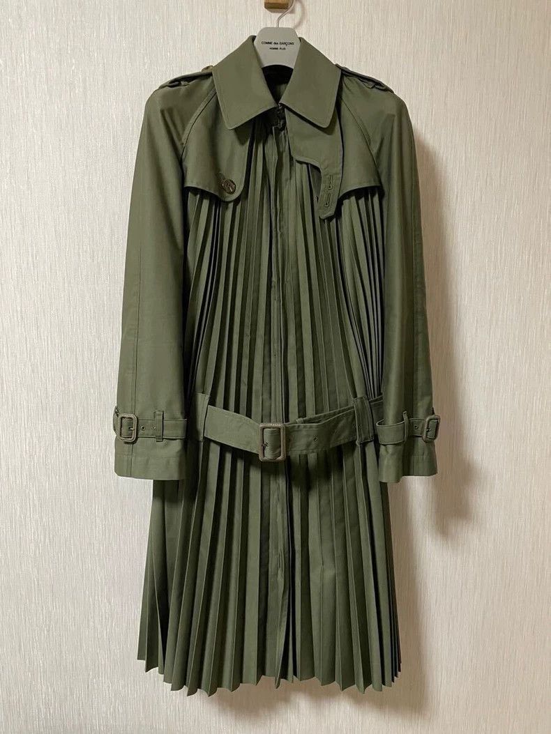 Comme des Garcons Comme Des Garcons Organ pleated trench coat Size M / US 6-8 / IT 42-44 - 1 Thumbnail