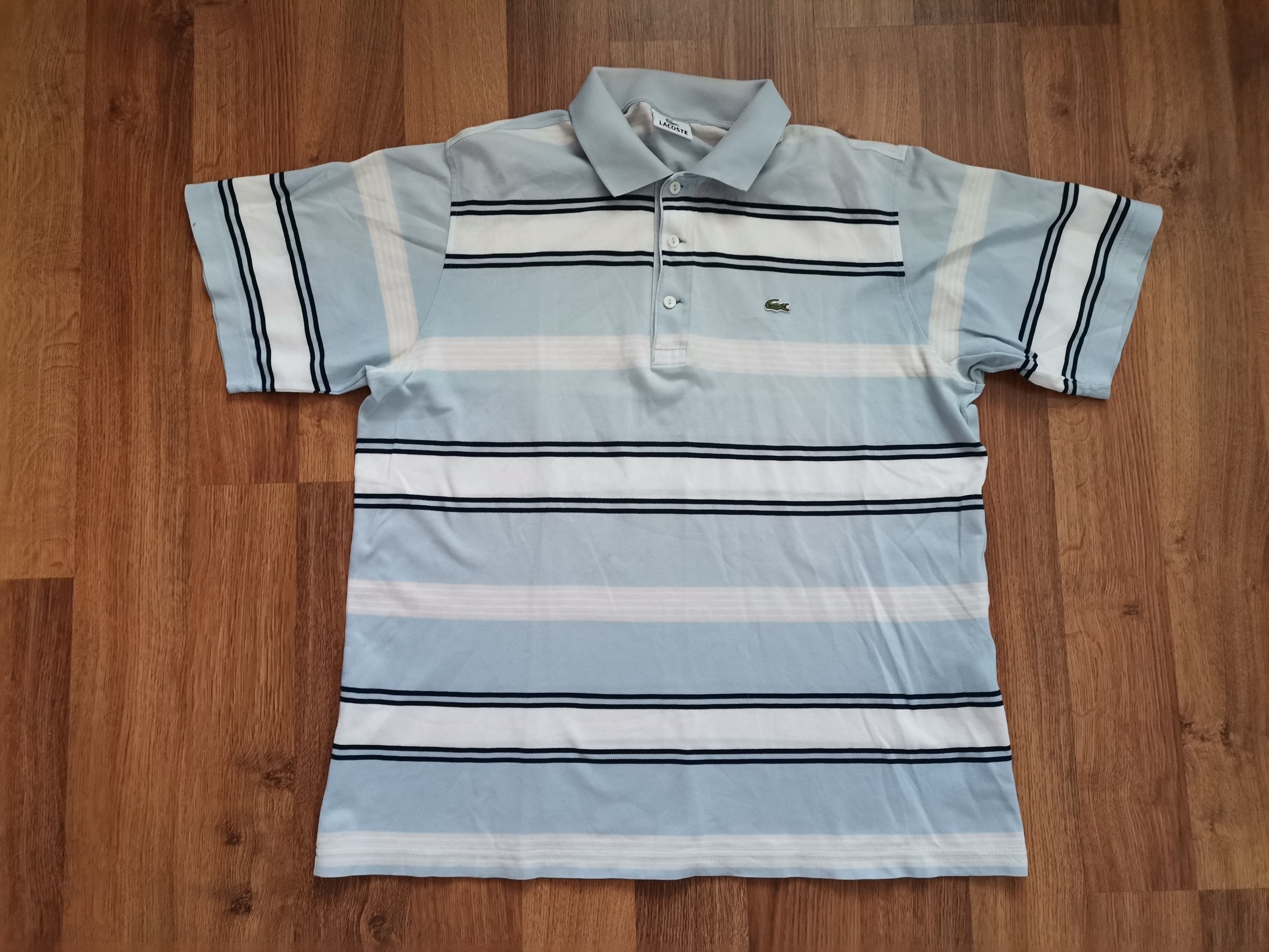 Vintage Lacoste Striped Polo