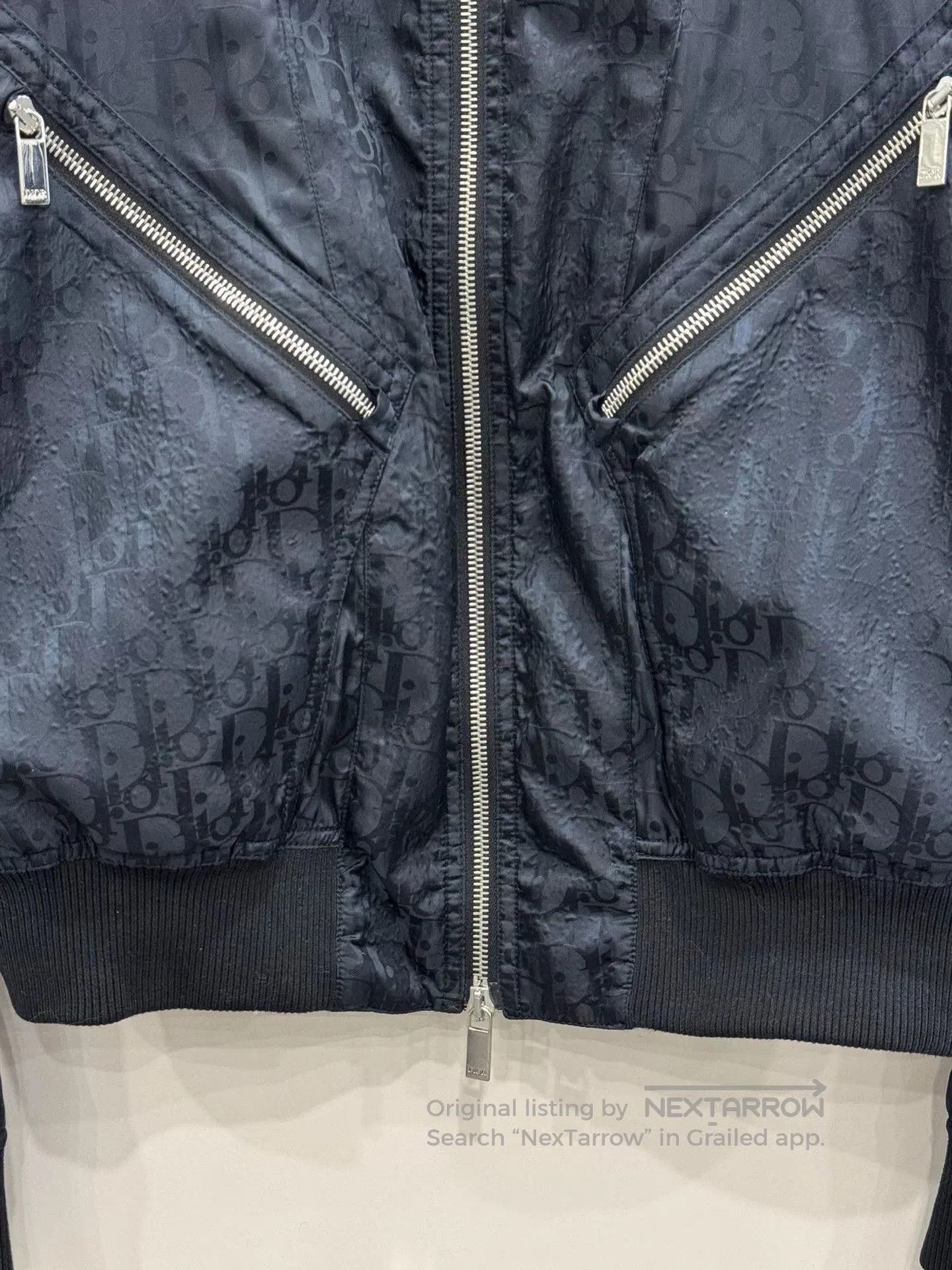 Dior dior printed pilot jacket size 48. Size US L / EU 52-54 / 3 - 4 Thumbnail