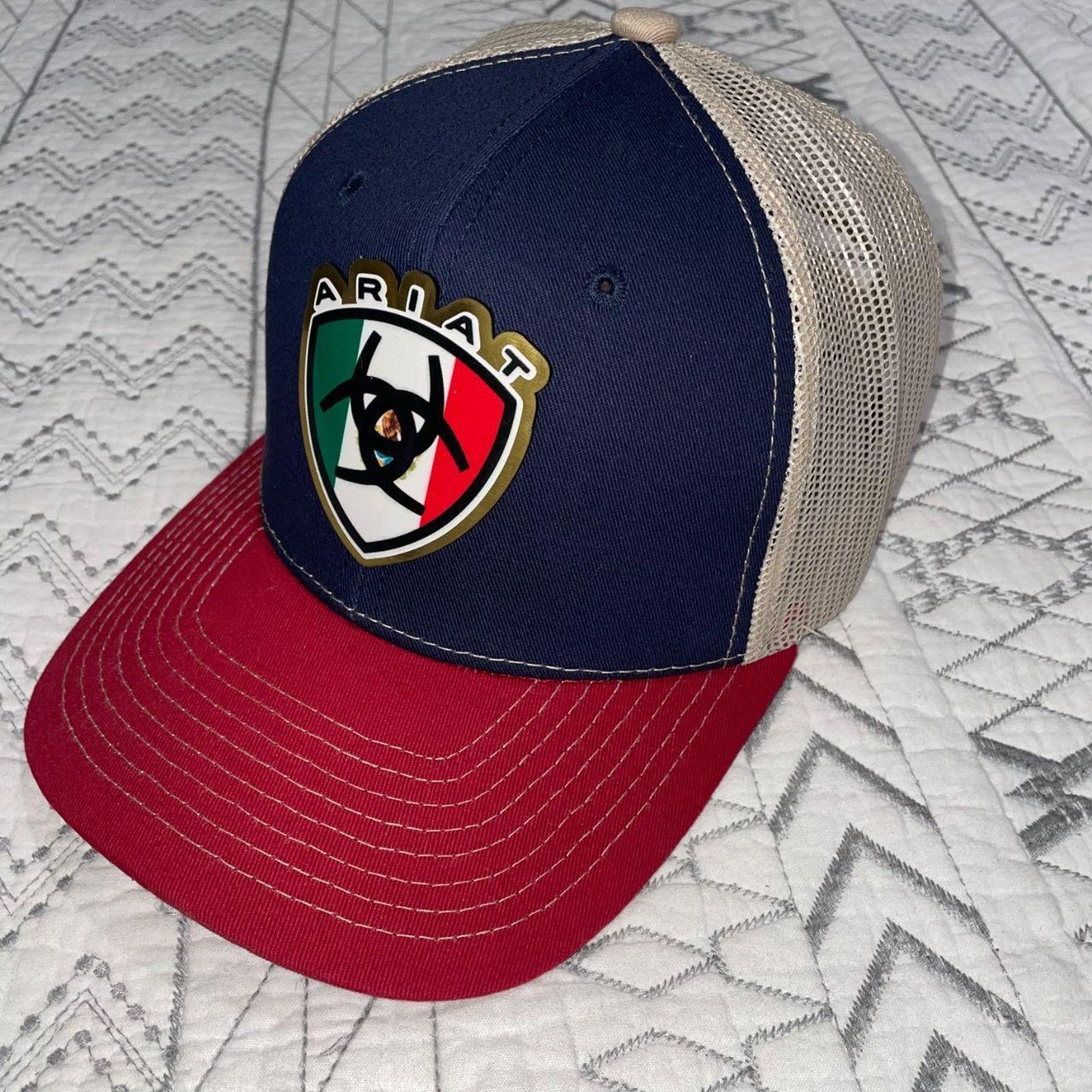 Ariat Ariat Men's Mexico Shield Snapback Cap Size ONE SIZE - 4 Thumbnail