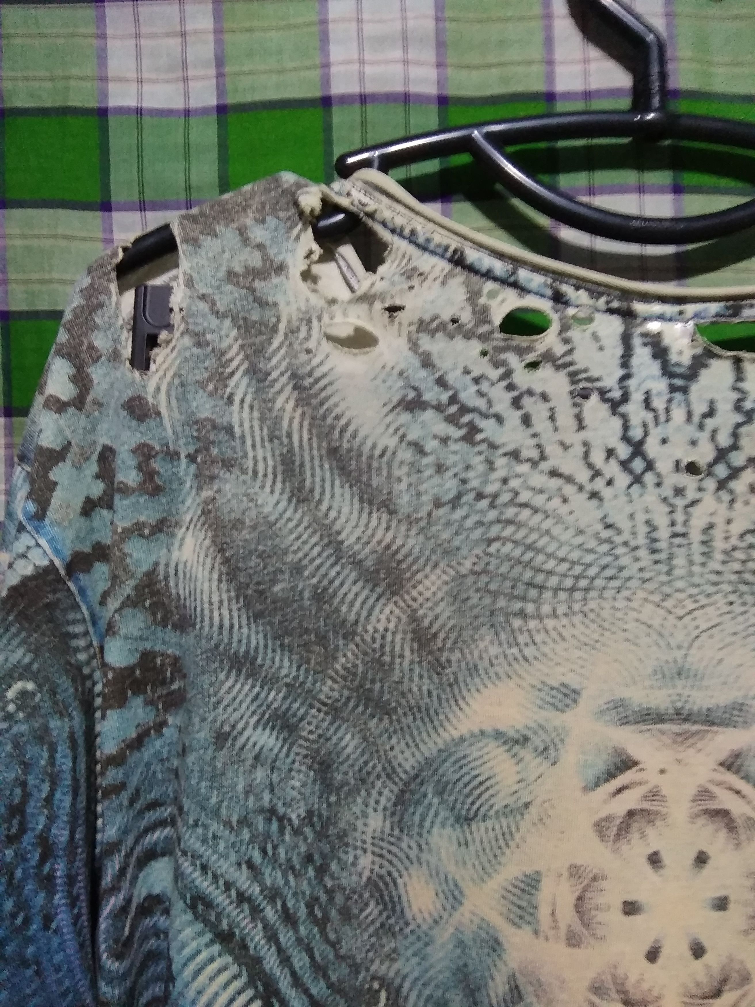 Vintage Vtg Space Tribe psychedelic LSD trippy alien Alex Grey Size US L / EU 52-54 / 3 - 9 Thumbnail