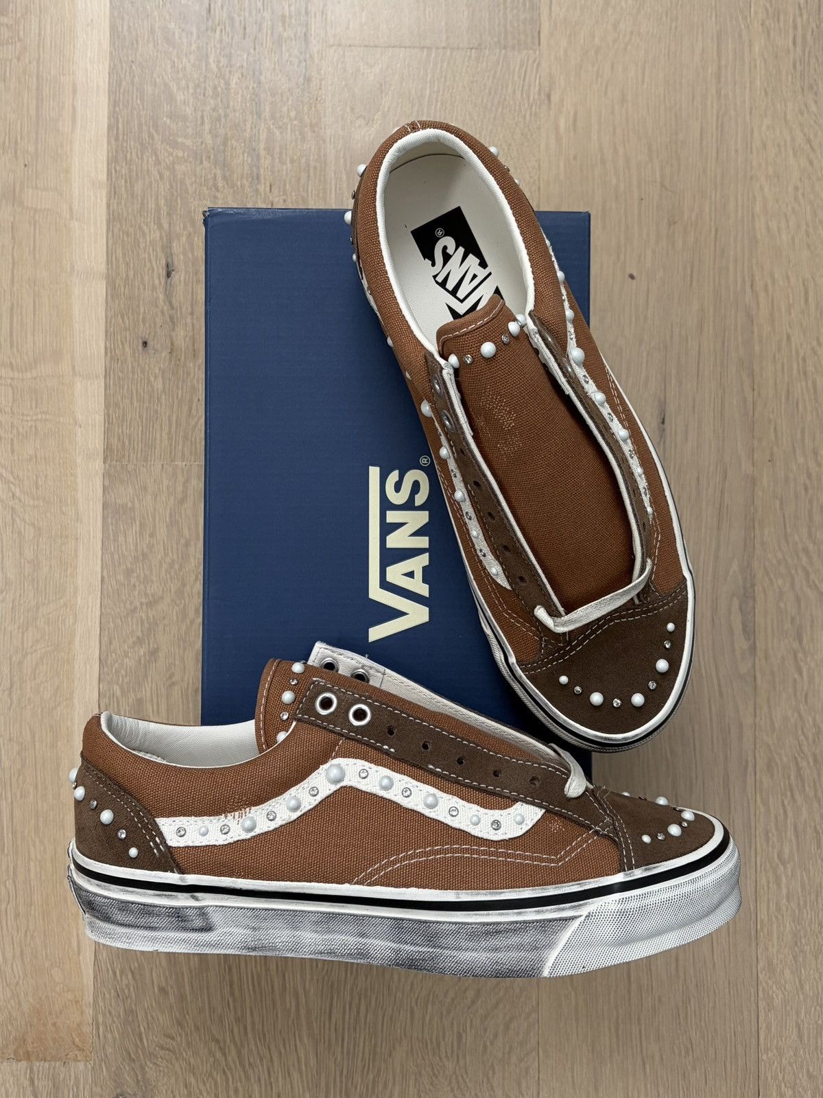 Vans Vans Old Skool 36 LX Pearlized Pack Vintage Cocoa Brown Size US 9.5 / EU 42-43 - 1 Thumbnail