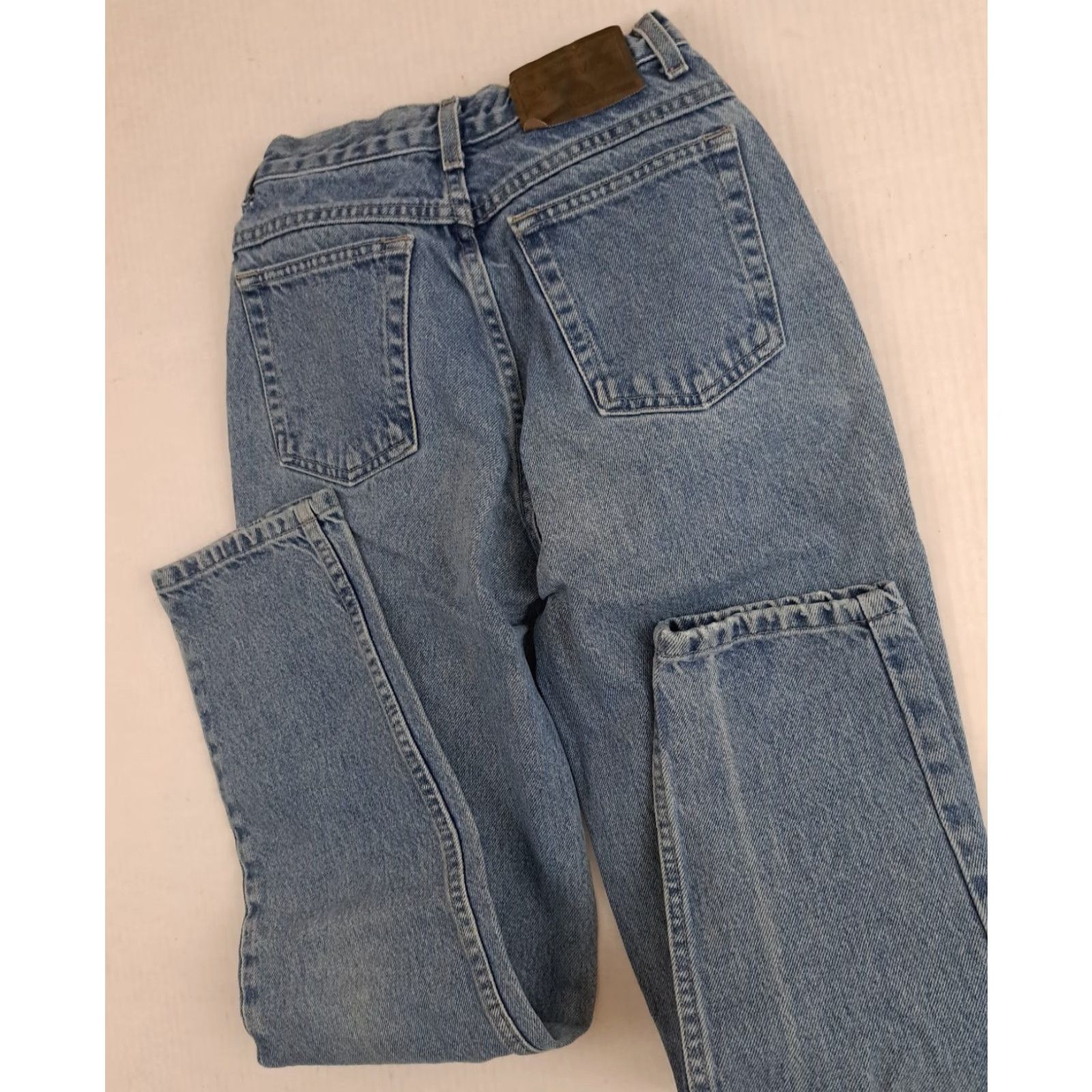 Vintage VINTAGE Woman size 4 Petite St Johns Bay Classic Fit Denim Blue Jeans Size 27" / US 4 / IT 40 - 6 Thumbnail