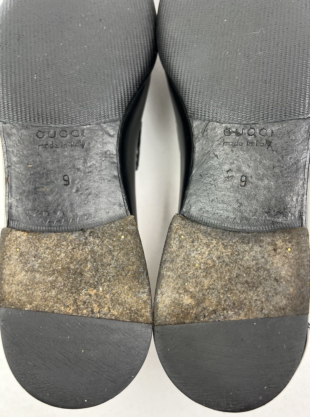 Gucci GUCCI Loafers Leather Penny Shoes GG Logo Black Men’s Size US 9.5 / EU 42-43 - 16 Thumbnail
