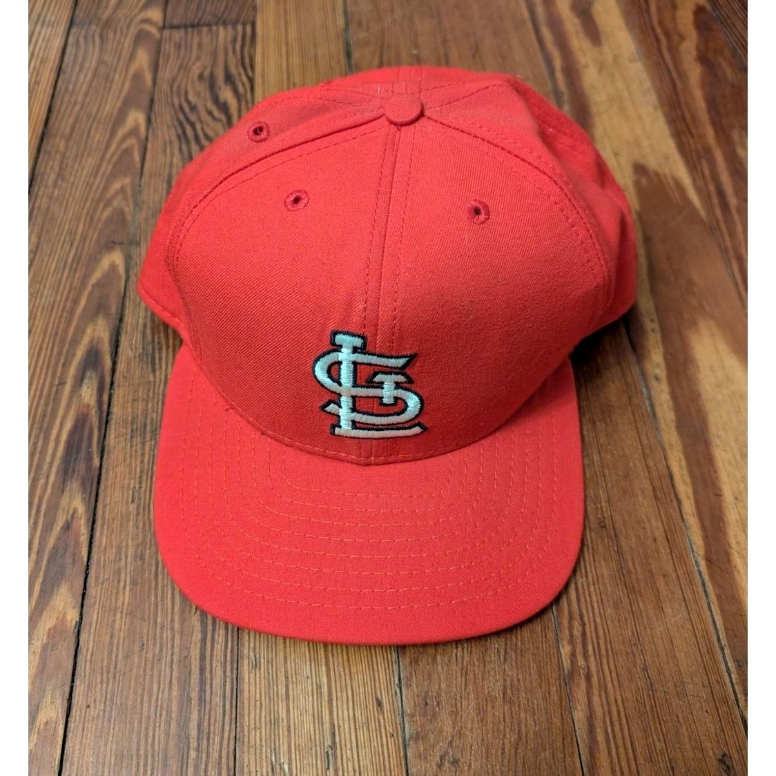 New Era New Era VTG St Louis Cardinals Red Snapback Hat Size ONE SIZE - 1 Thumbnail