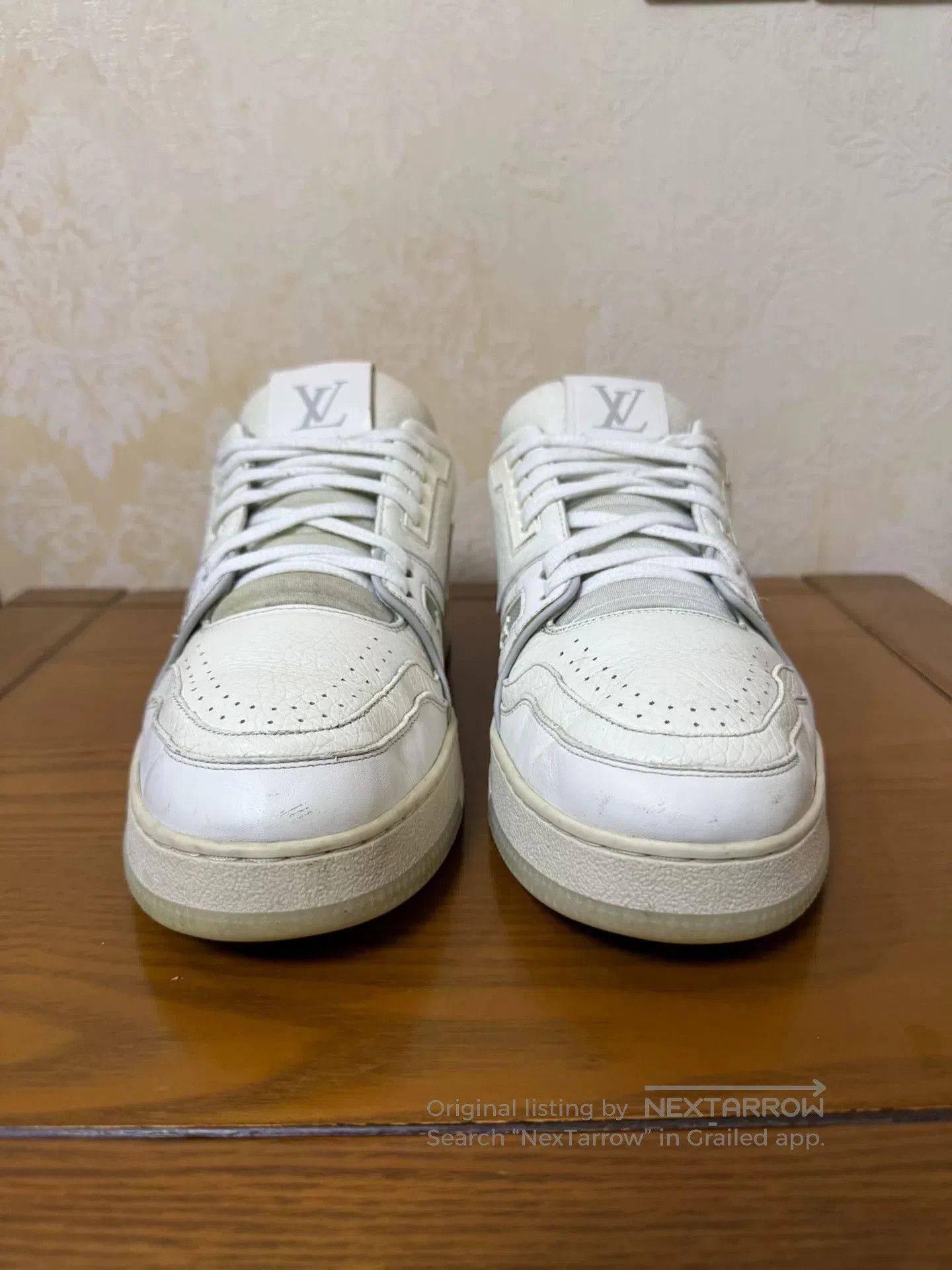Louis Vuitton LV Trainer White Cement Size 41. Size US 8 / EU 41 - 2 Thumbnail