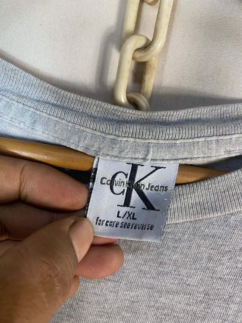 Calvin Klein × Vintage Calvin Klein tshirt made in usa Size US XL / EU 56 / 4 - 4 Thumbnail
