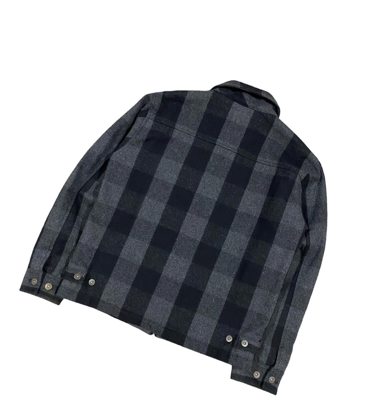 Dickies Vtg🔥Dickies Workwear Plaid Zipper Wool Jacket Size US L / EU 52-54 / 3 - 15 Thumbnail