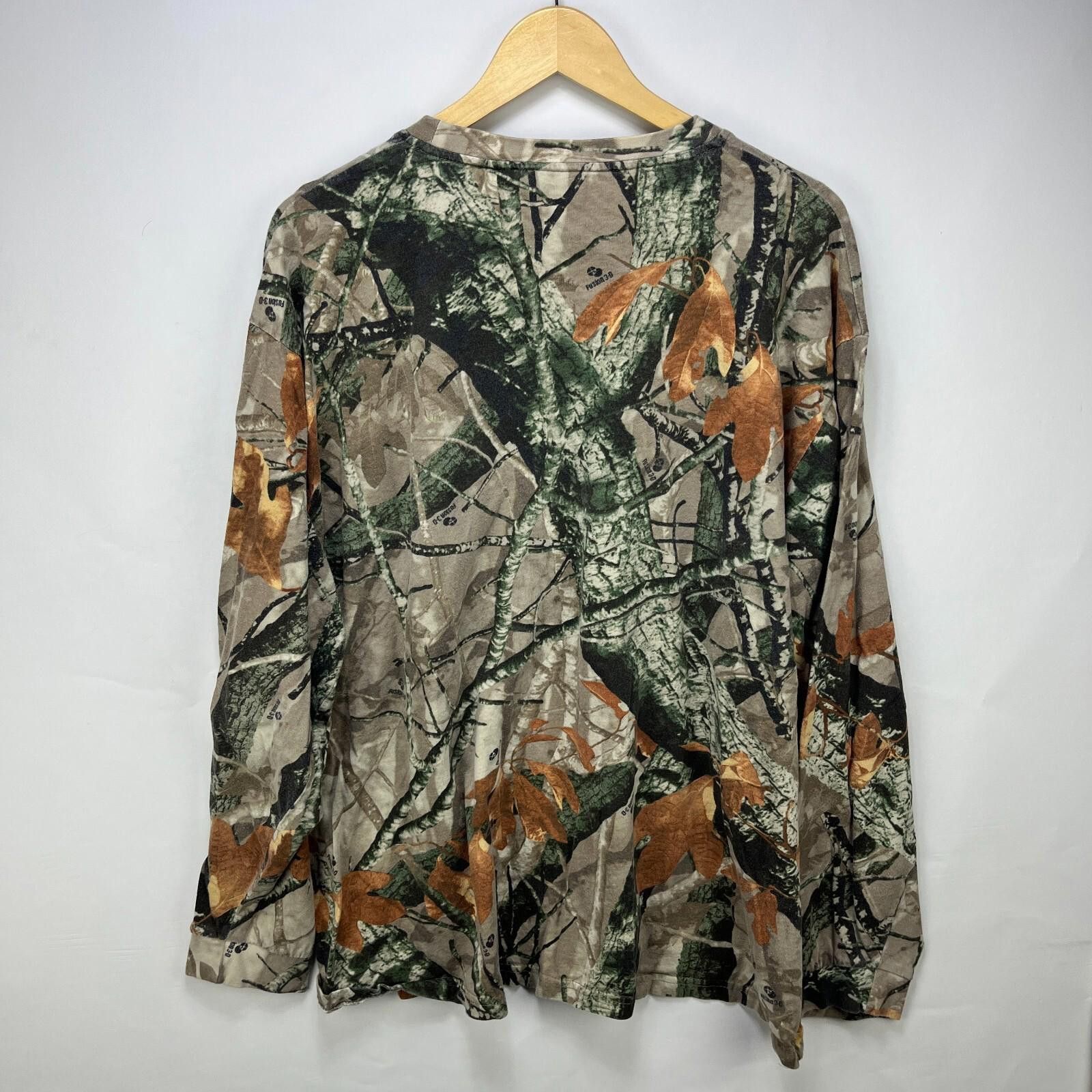 Vintage Vintage Real Tree Camo Long Sleeve Shirt 3XL Size US XXL / EU 58 / 5 - 10 Thumbnail