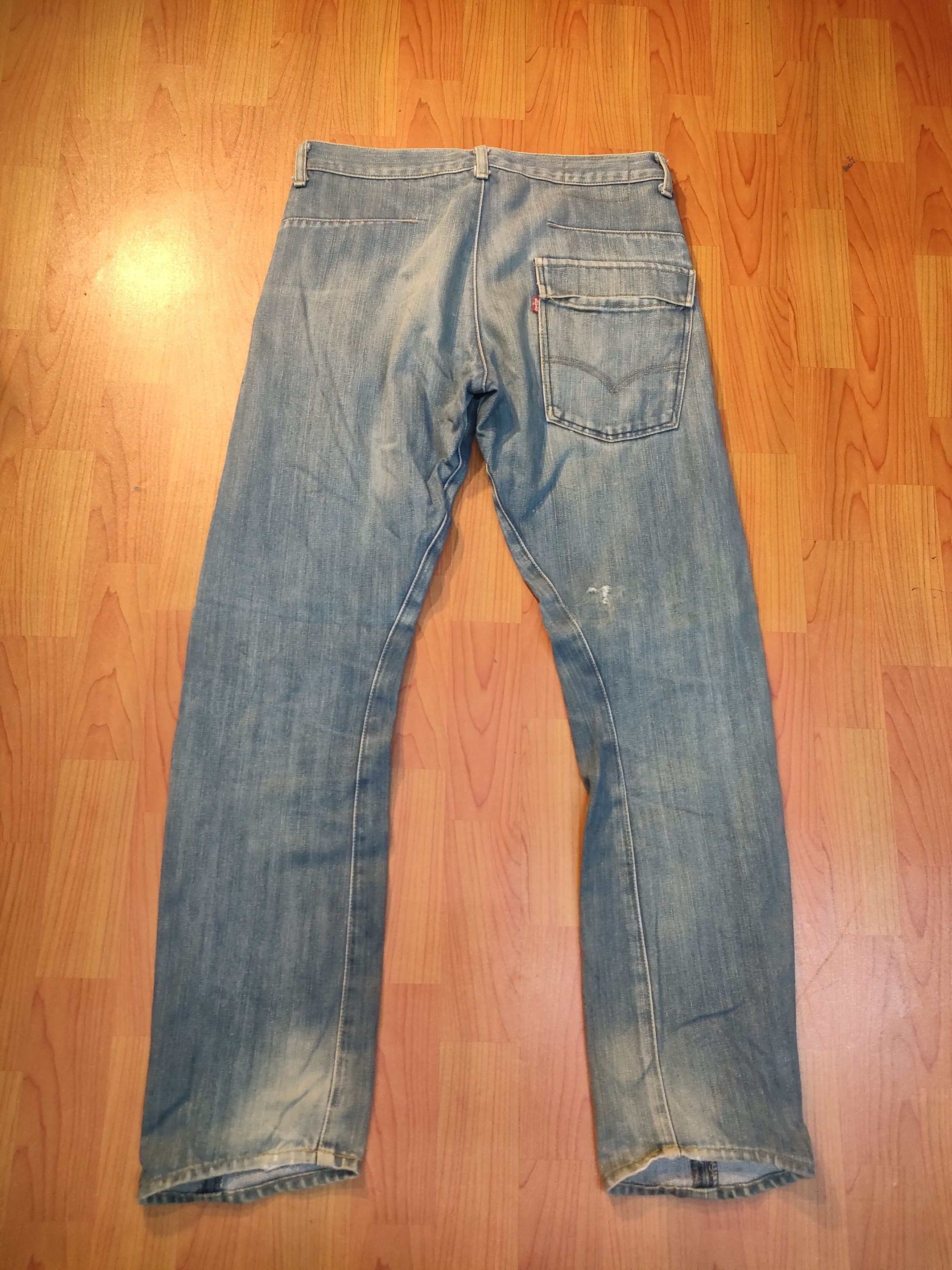 Levi's Distressed Vintage Levi's Engineer Jeans Size US 33 - 5 Thumbnail