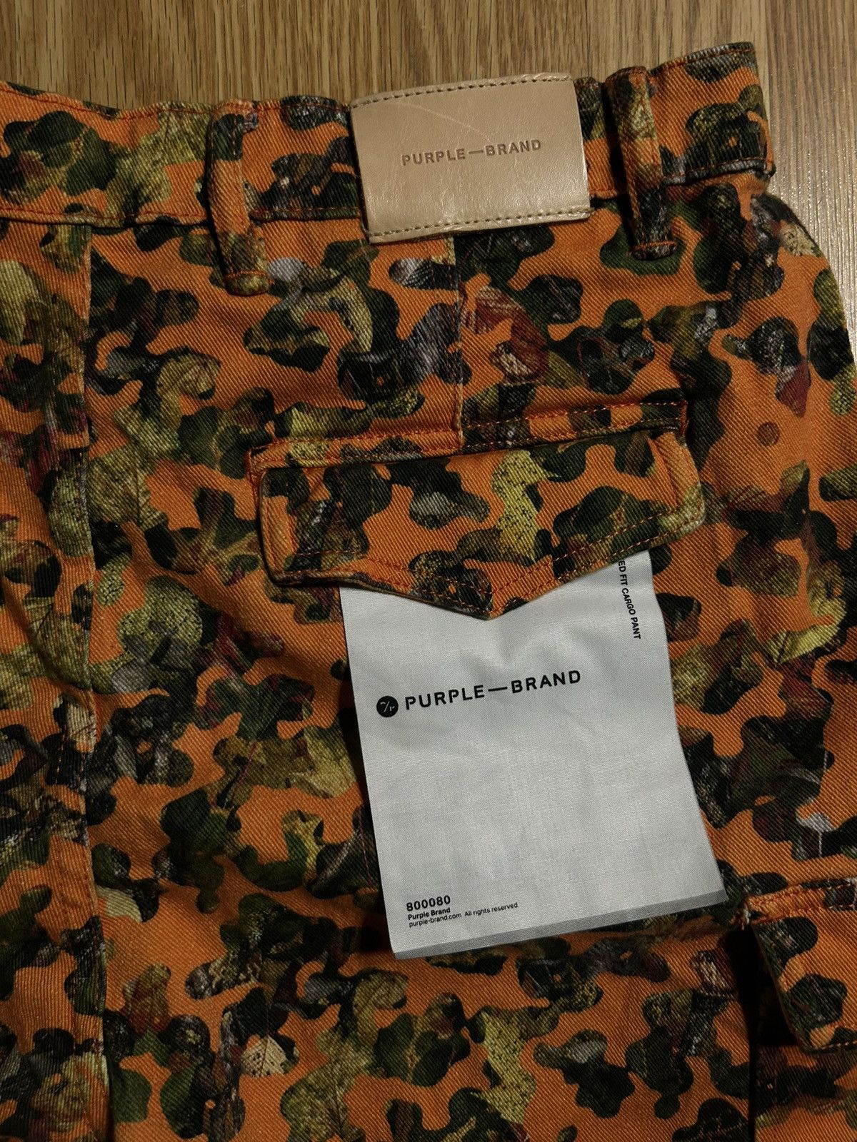 Purple Brand Purple Brand Twill Cargo Pants Orange Size US 32 / EU 48 - 5 Thumbnail