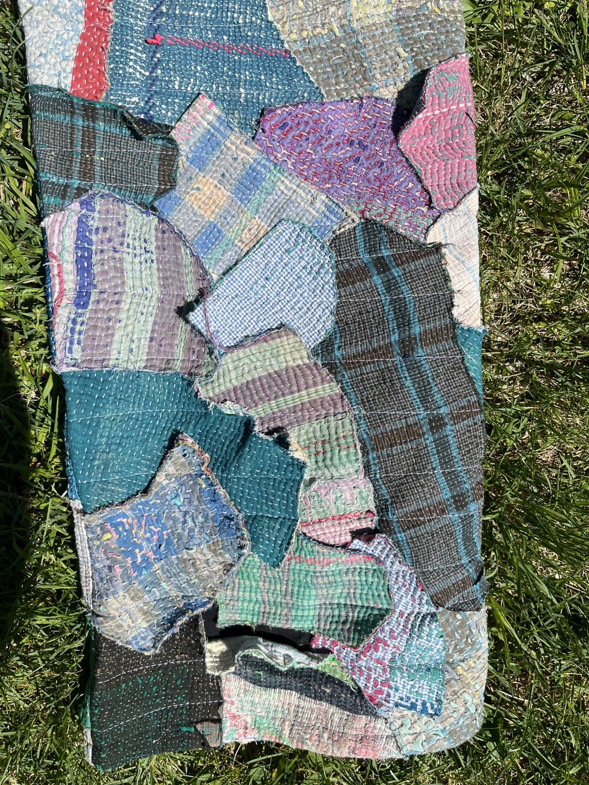 Kentucky Boy Tyler × Vintage Kentucky Boy Tyler Dogma Patchwork Pants 38 Size US 38 / EU 54 - 10 Thumbnail
