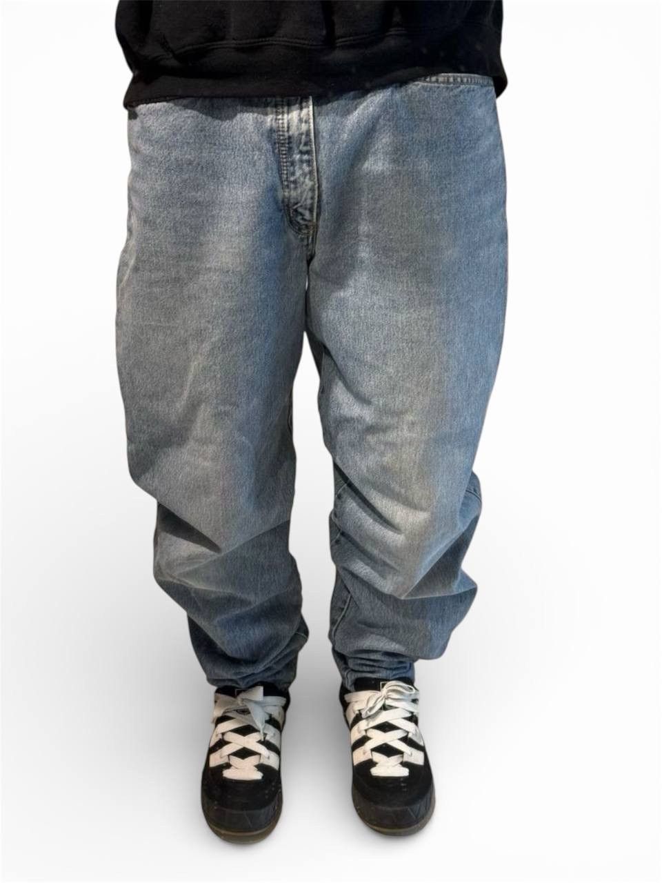Edwin Vintage Japan Edwin Light Wash Relaxed Baggy Wide Jeans Size US 36 / EU 52 - 12 Thumbnail