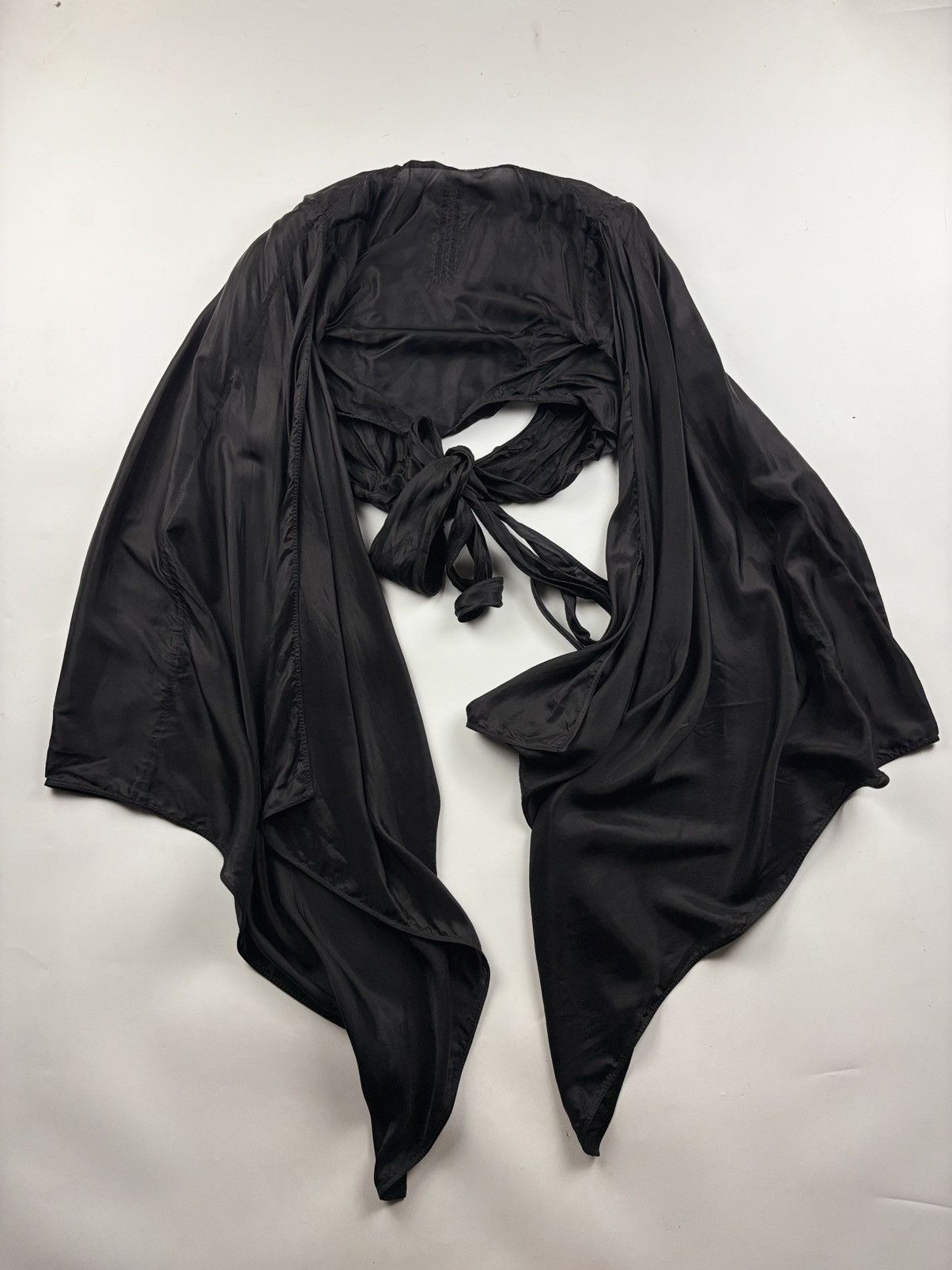 Rick Owens Rick Owens Babel S/S 19 Bat Sleeve Blouse Size XS / US 0-2 / IT 36-38 - 2 Thumbnail