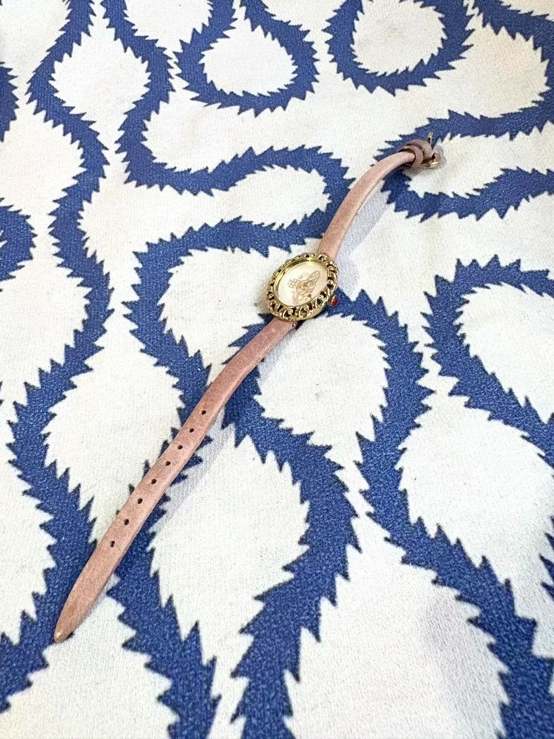 Vivienne Westwood Vivienne Westwood Vintage Flesh Pink Saturn Snake Watch Size ONE SIZE - 2 Thumbnail