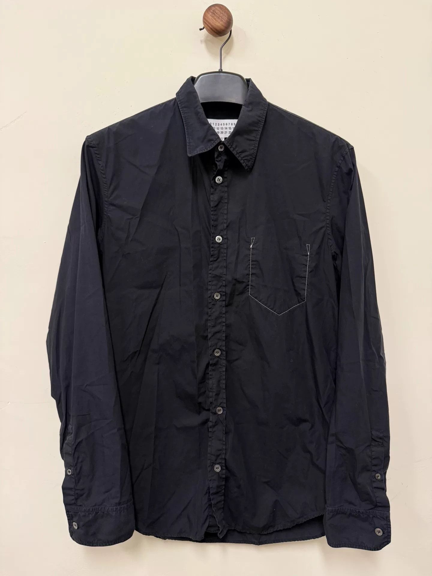 Maison Margiela Maison Margiela 19SS Stitch Detail Shirt Size US M / EU 48-50 / 2 - 1 Thumbnail