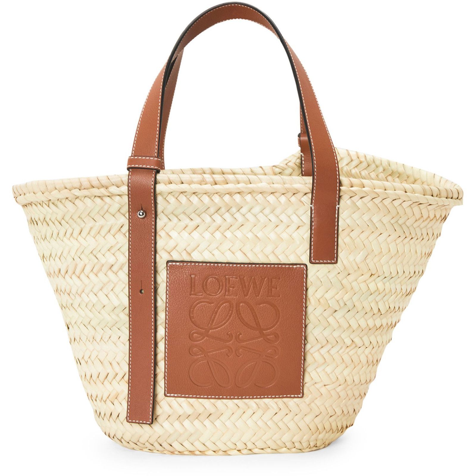 Loewe LOEWE Natural/Tan Basket Medium Tote Bag New & Authentic Size ONE SIZE - 1 Thumbnail