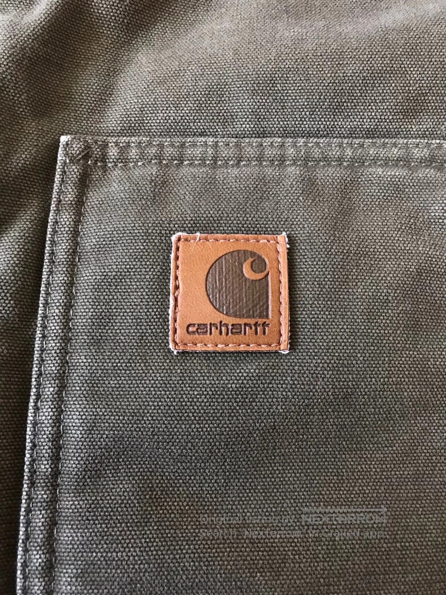 Carhartt Carhartt J164 Olive Green XL Work Jacket. Size US XL / EU 56 / 4 - 8 Thumbnail