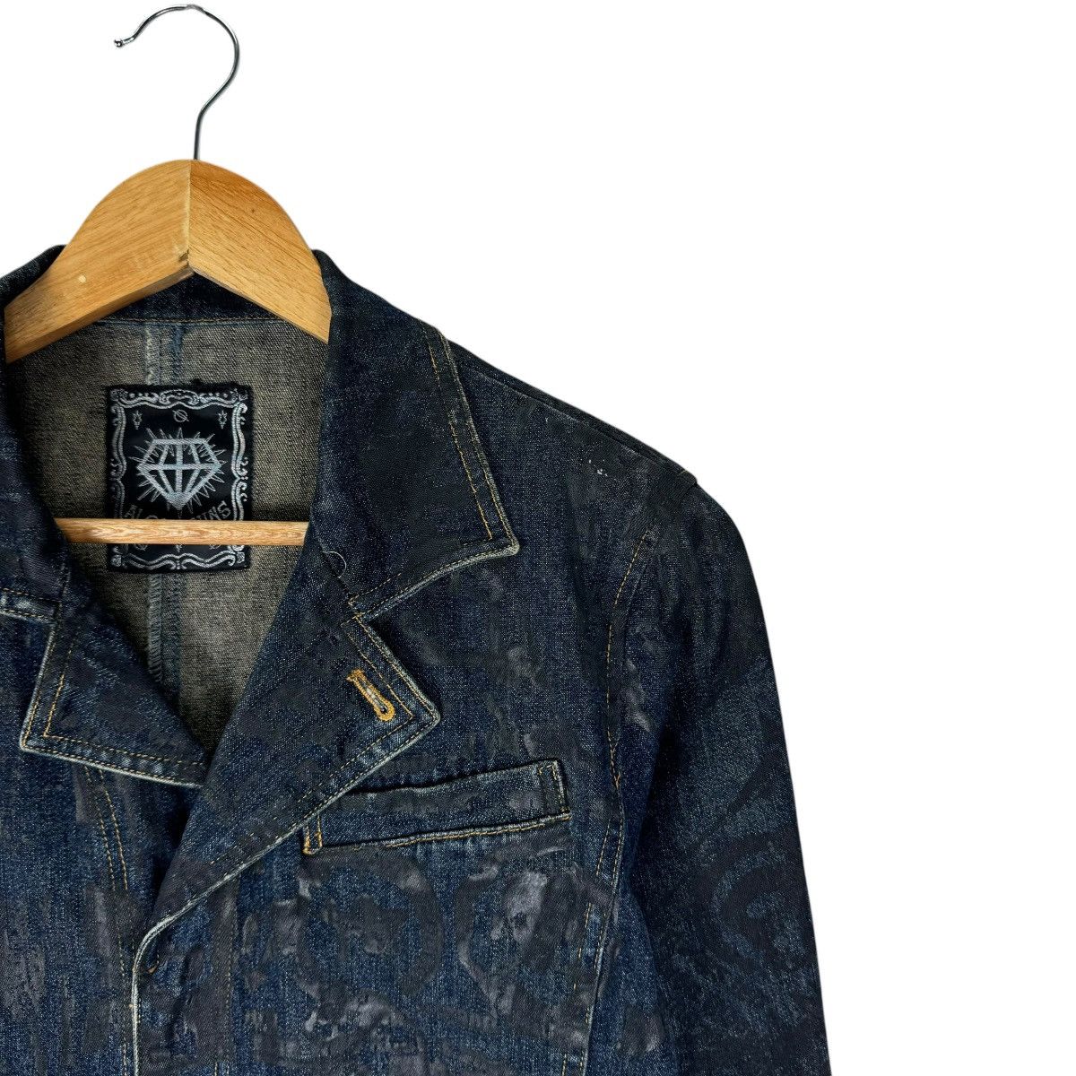 If Six Was Nine × Japanese Brand ☀️ALGONQUINS ART JEANS DEMIM JACKET Size M / US 6-8 / IT 42-44 - 4 Thumbnail