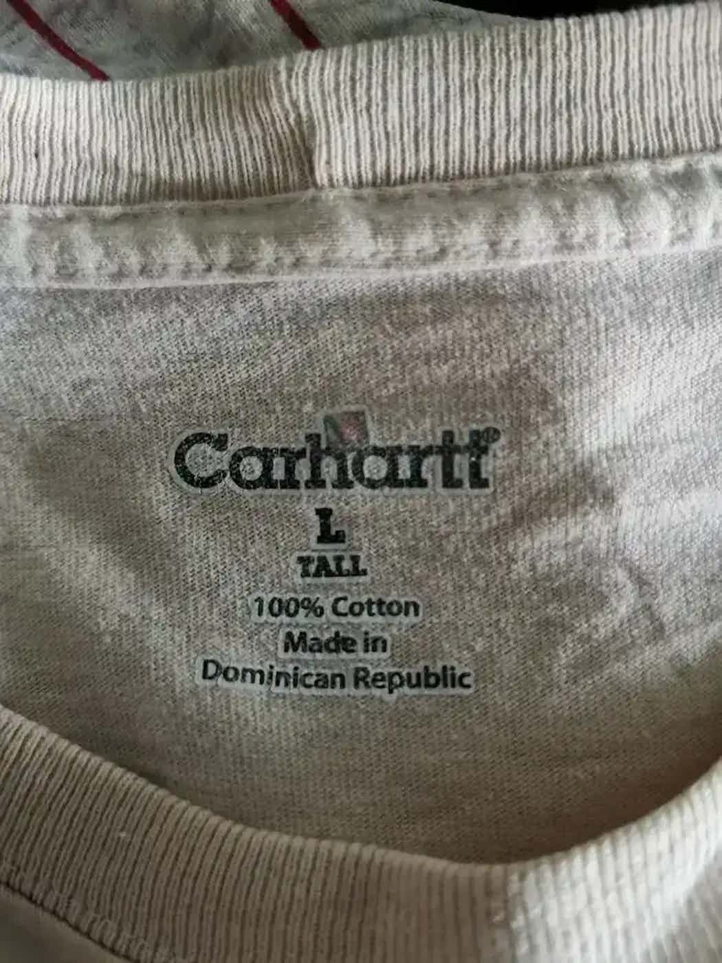 Carhartt Vintage Carhartt T-shirt Size US L / EU 52-54 / 3 - 4 Thumbnail